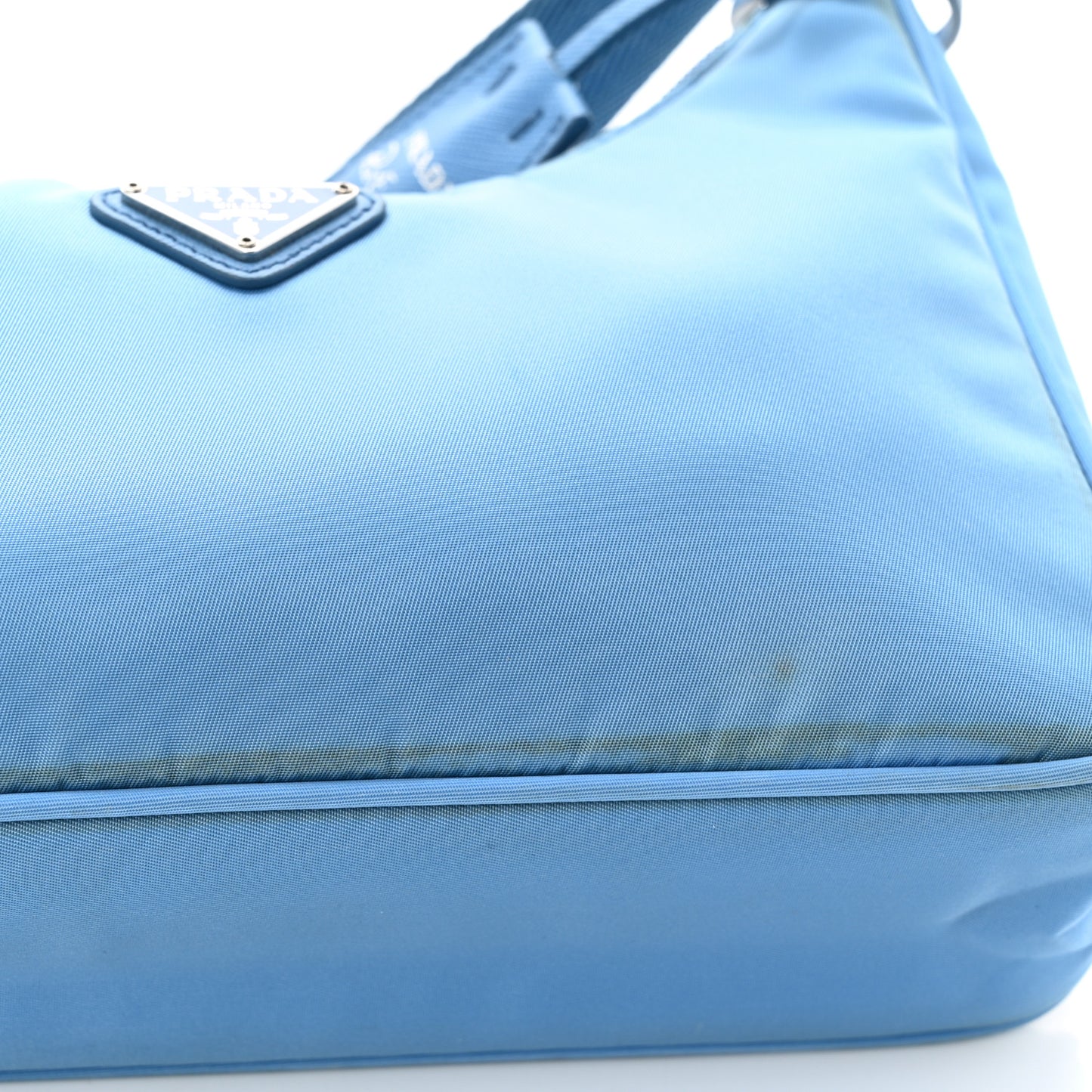 Re-Nylon Saffiano Mini Re-Edition 2000 Bag Pervinca