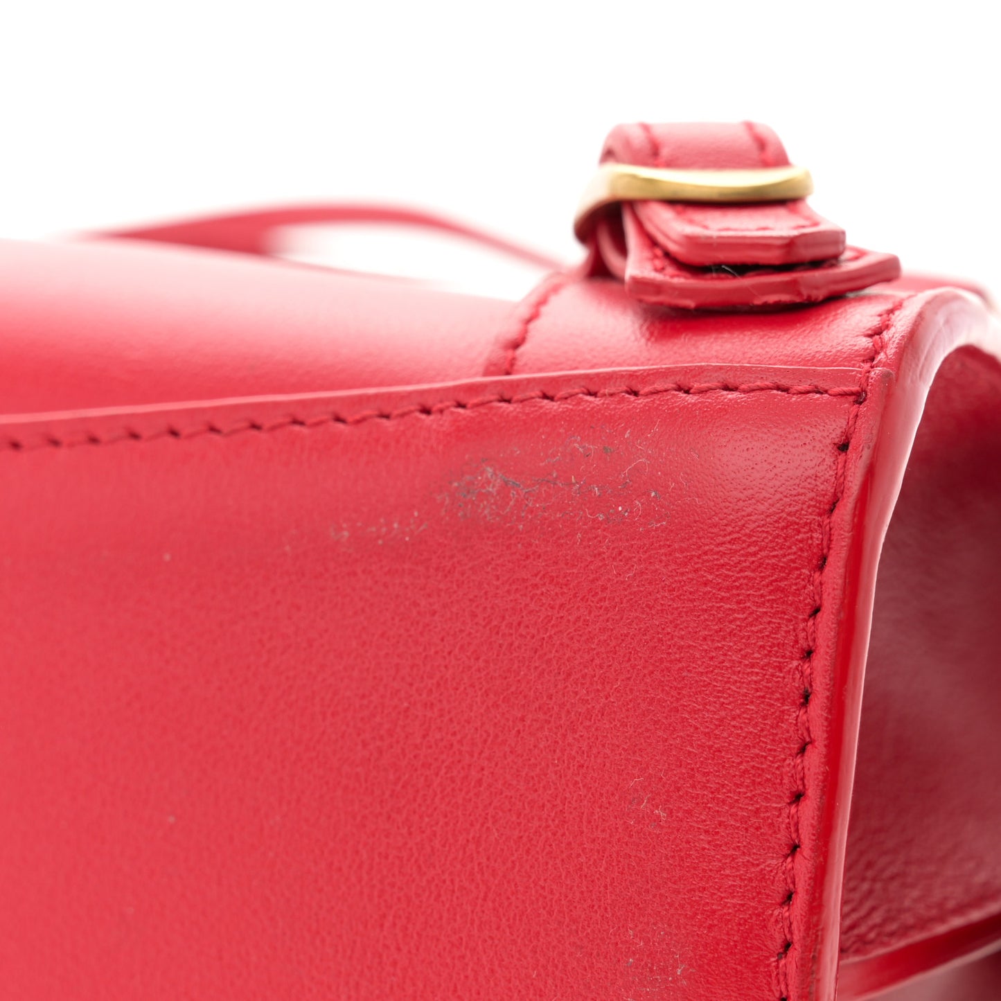 Smooth Calfskin Neo Classic Gold Hardware Mini City Red