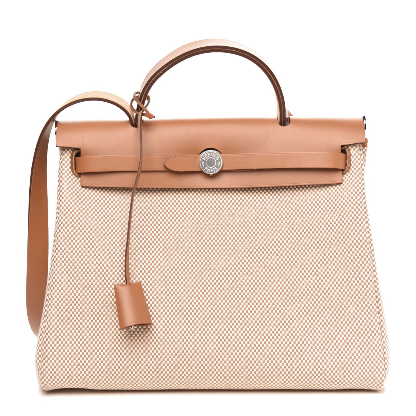Vache Hunter Criss Viking Herbag Zip Retourne 31 PM Ecru Beige Naturel