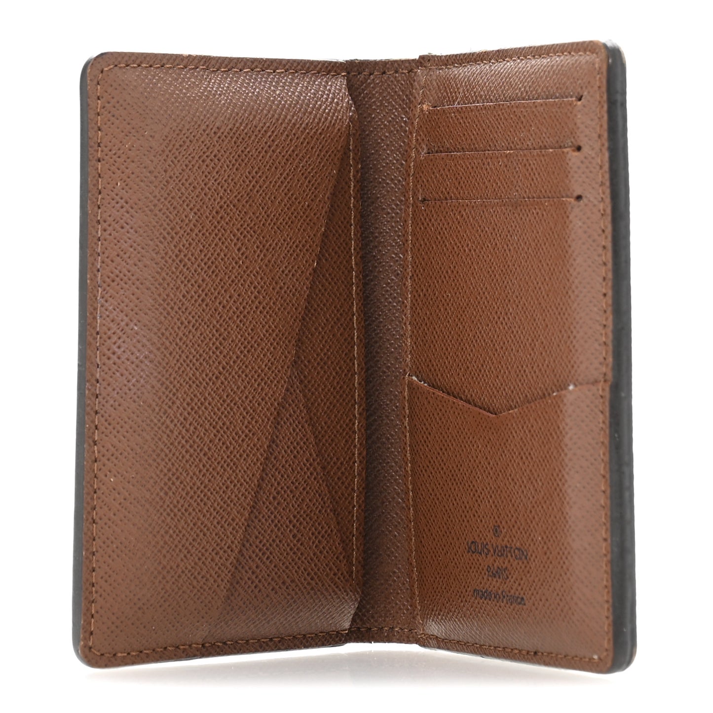 Monogram Pocket Organizer Card Holder NM