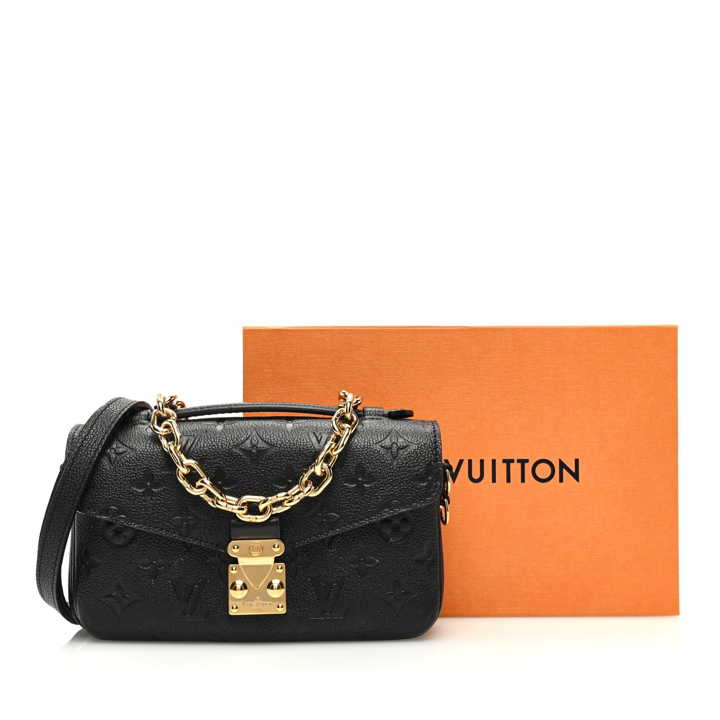 Empreinte Pochette Metis East West Black