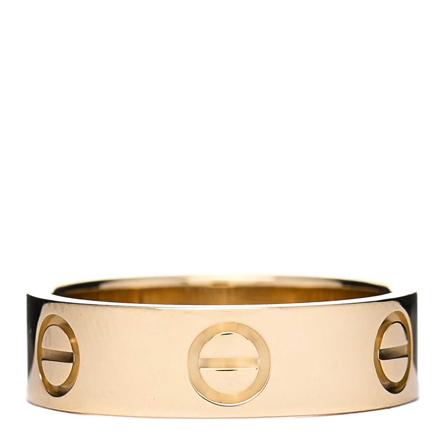 18K Yellow Gold 5.5mm LOVE Ring 52 6