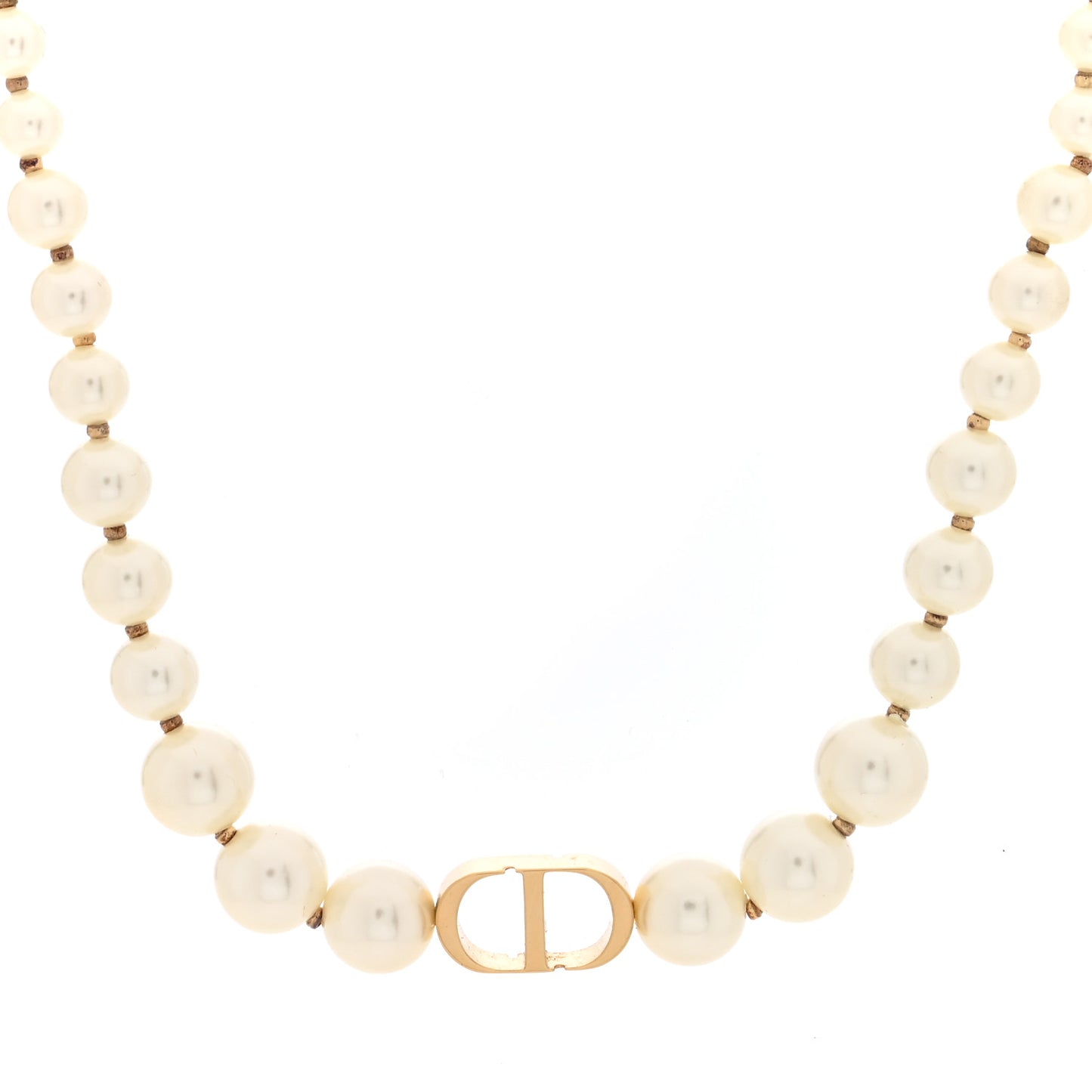 Pearl 30 Montaigne Choker Necklace Gold