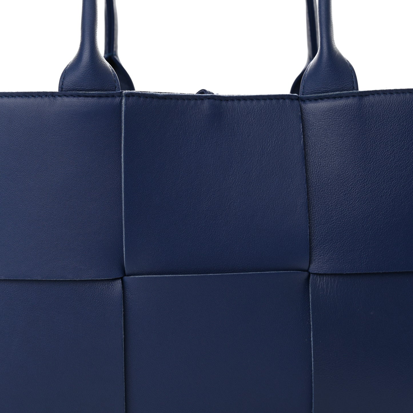 Smooth Calfskin Intrecciato Small Arco Tote Cruise