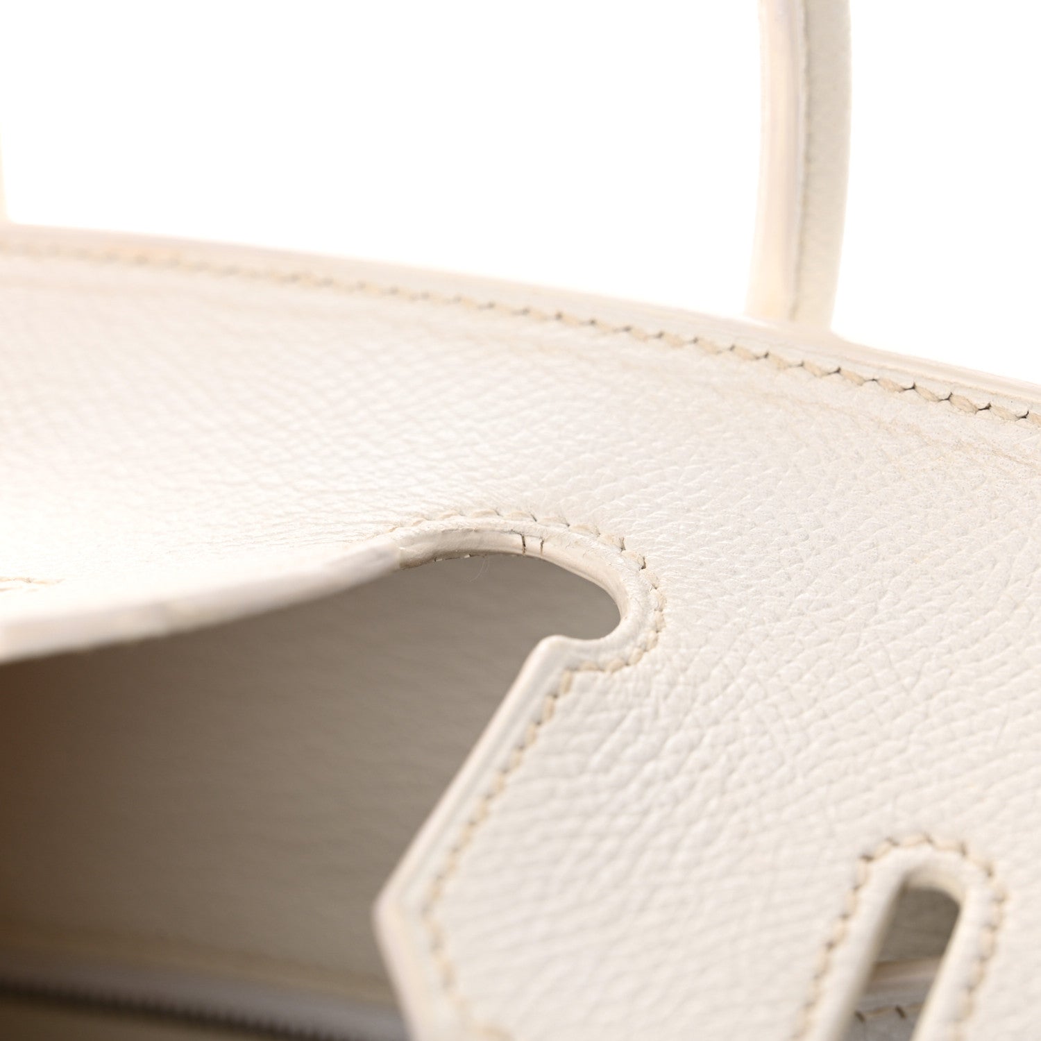 Hermes Epsom Birkin 25 White 16 of 20