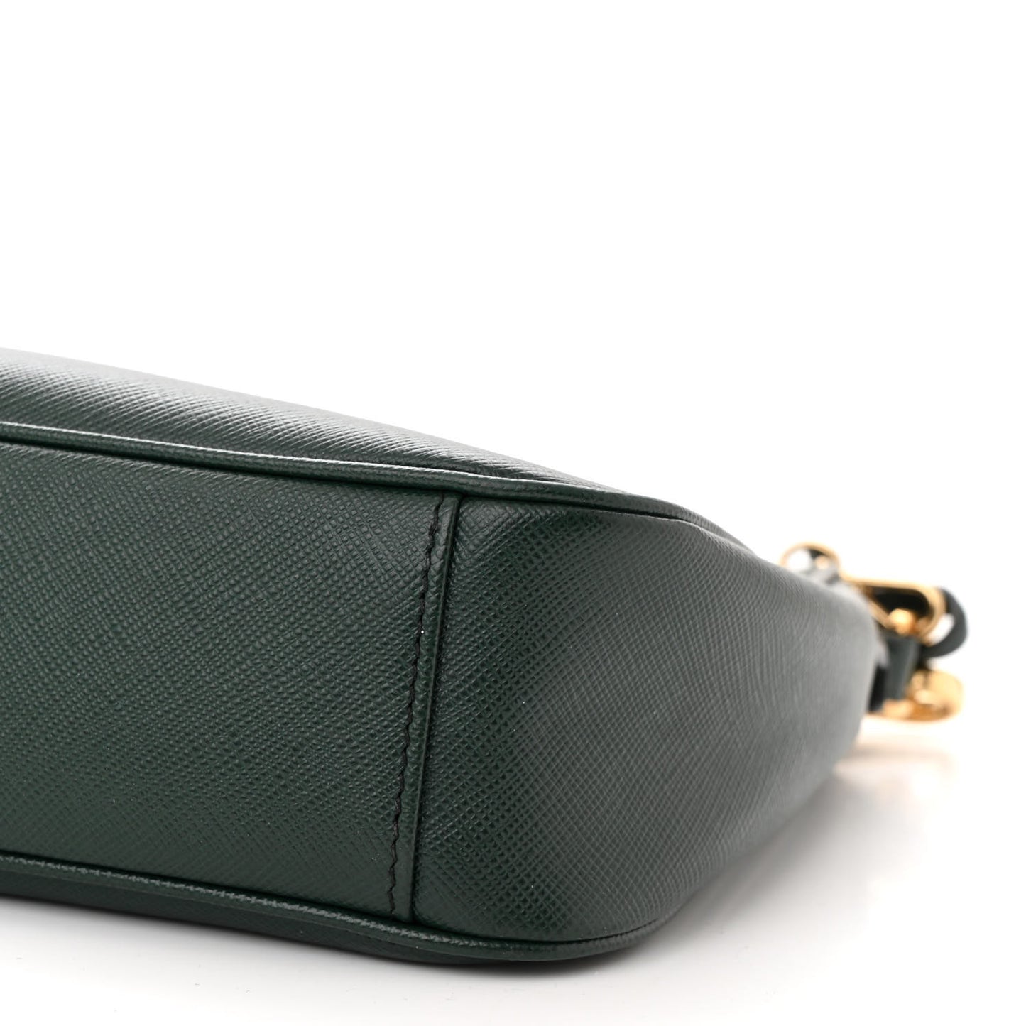 Saffiano Lux Re-Edition 2005 Shoulder Bag Smeraldo