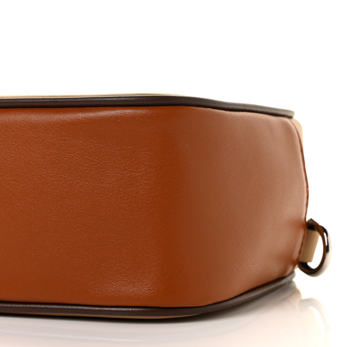 Calfskin Signet Flash Camera Bag Brown