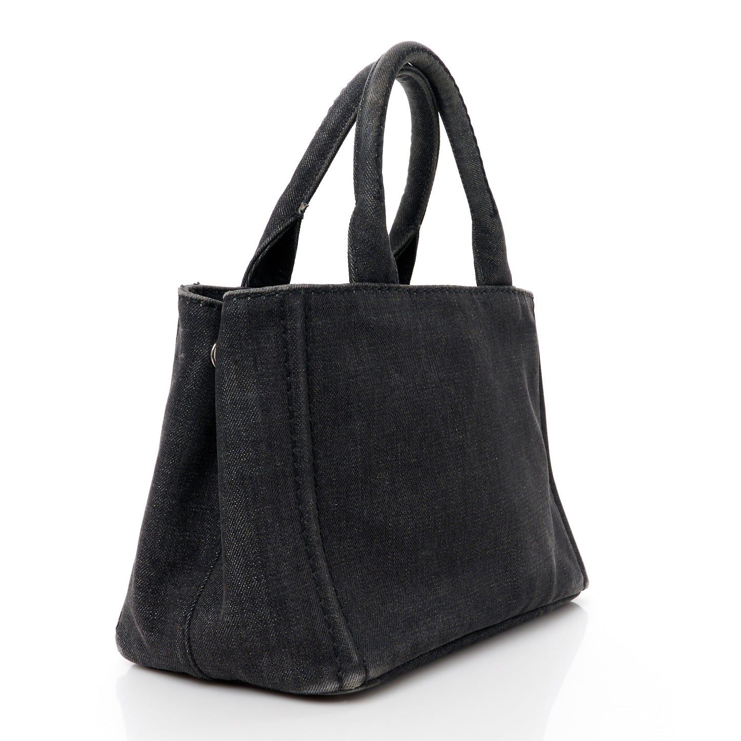 Canapa Small Logo Tote Black