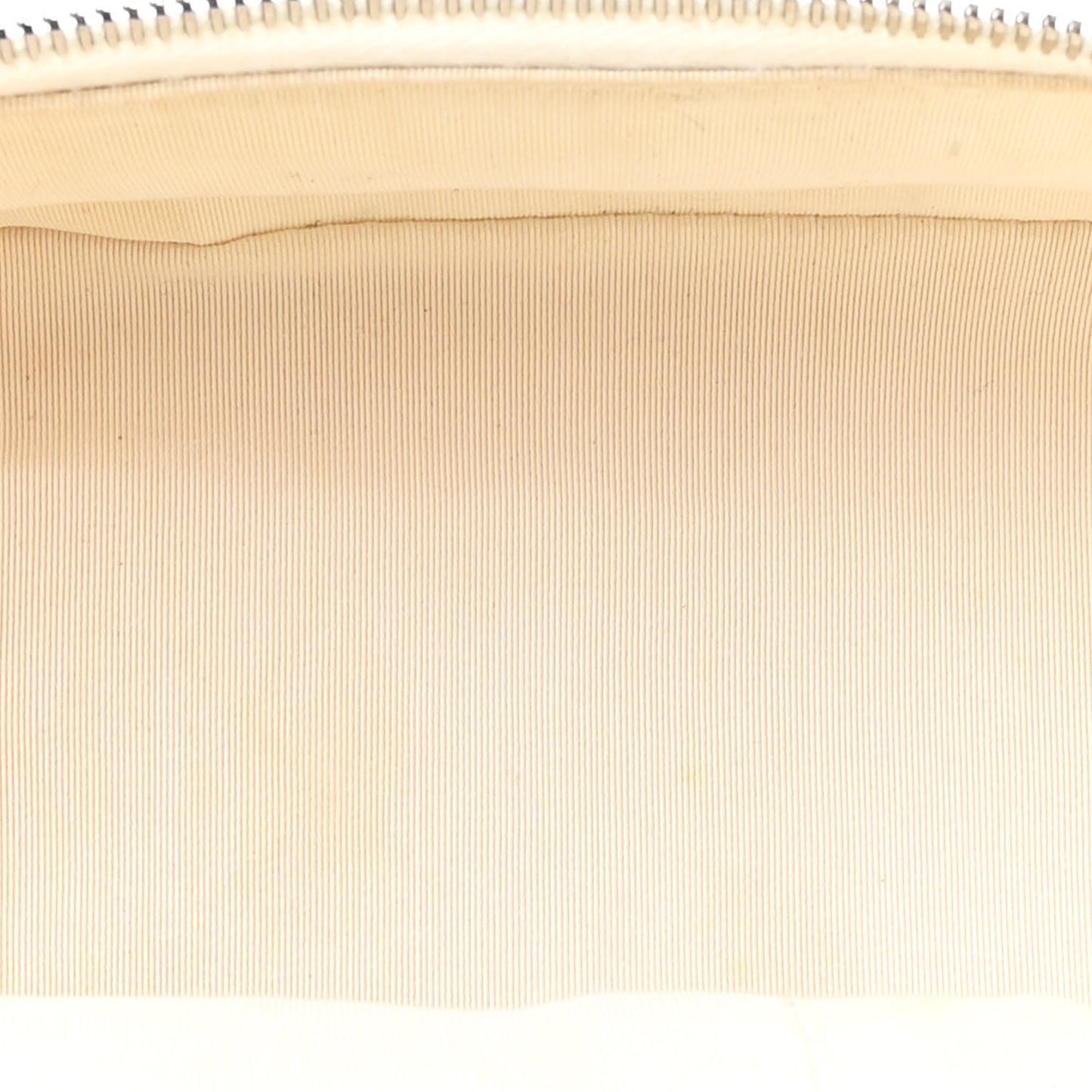 Crumpled Calfskin PVC Quilted Backpack White