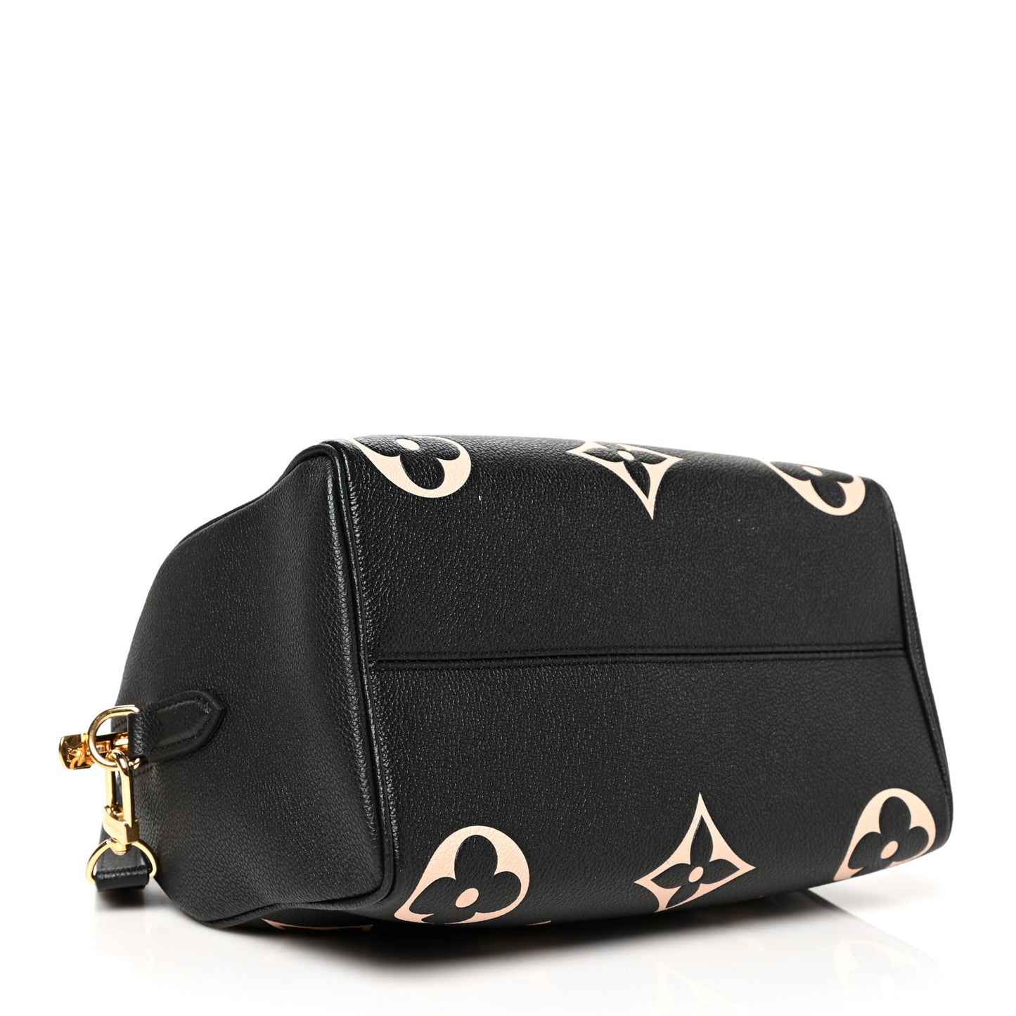 Empreinte Monogram Giant Speedy Bandouliere 25 Black Beige