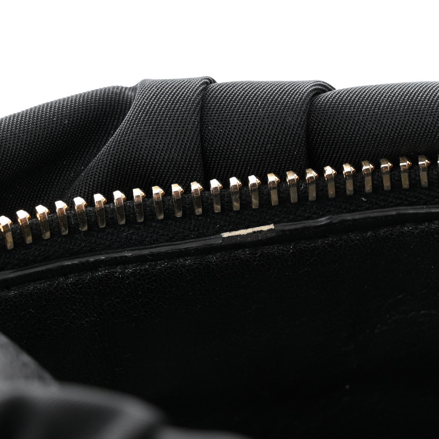 Tessuto Nylon Gaufre Shopping Satchel Black