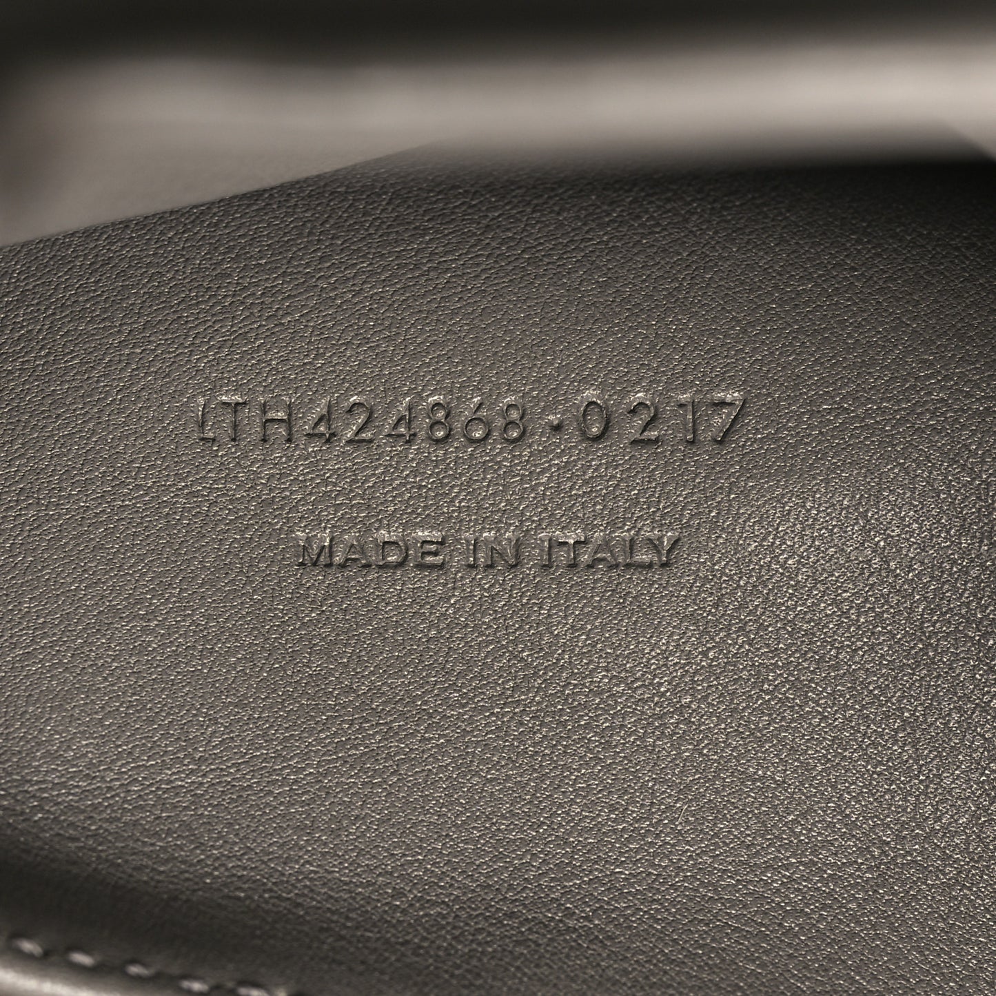 Calfskin Monogram Baby Cabas Fog