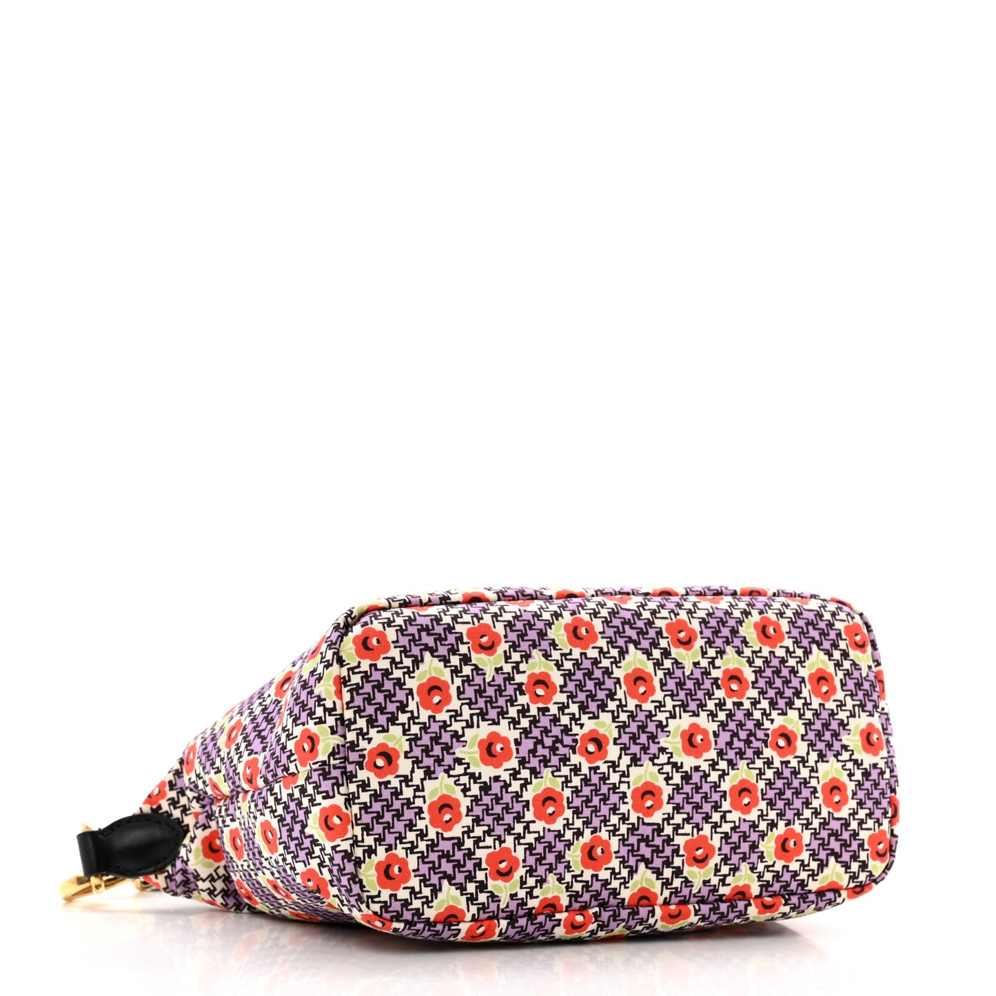 Tessuto Nylon Stampato Mini Spirit Cire Bag Lilla Dis Retro