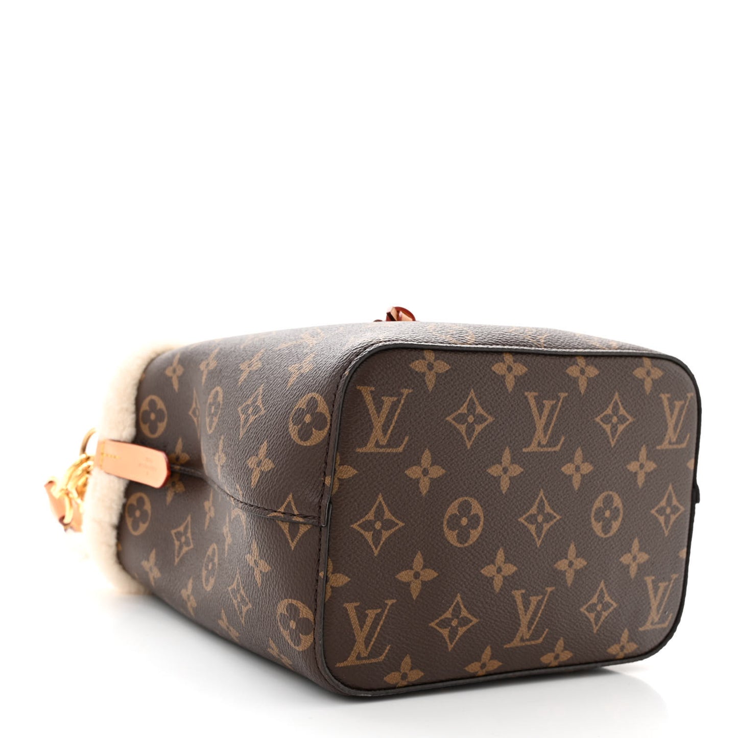 Monogram Shearling Cozygram Neonoe BB