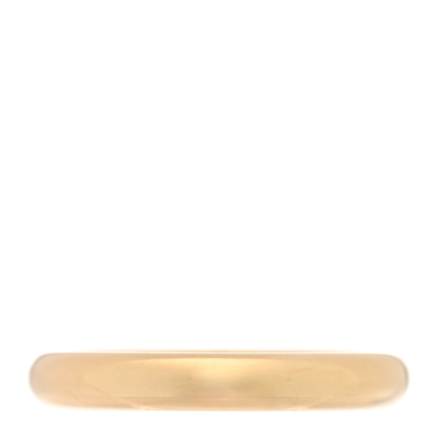 18K Yellow Gold Diamond 2.6mm 1895 Wedding Band Ring 46 3.75