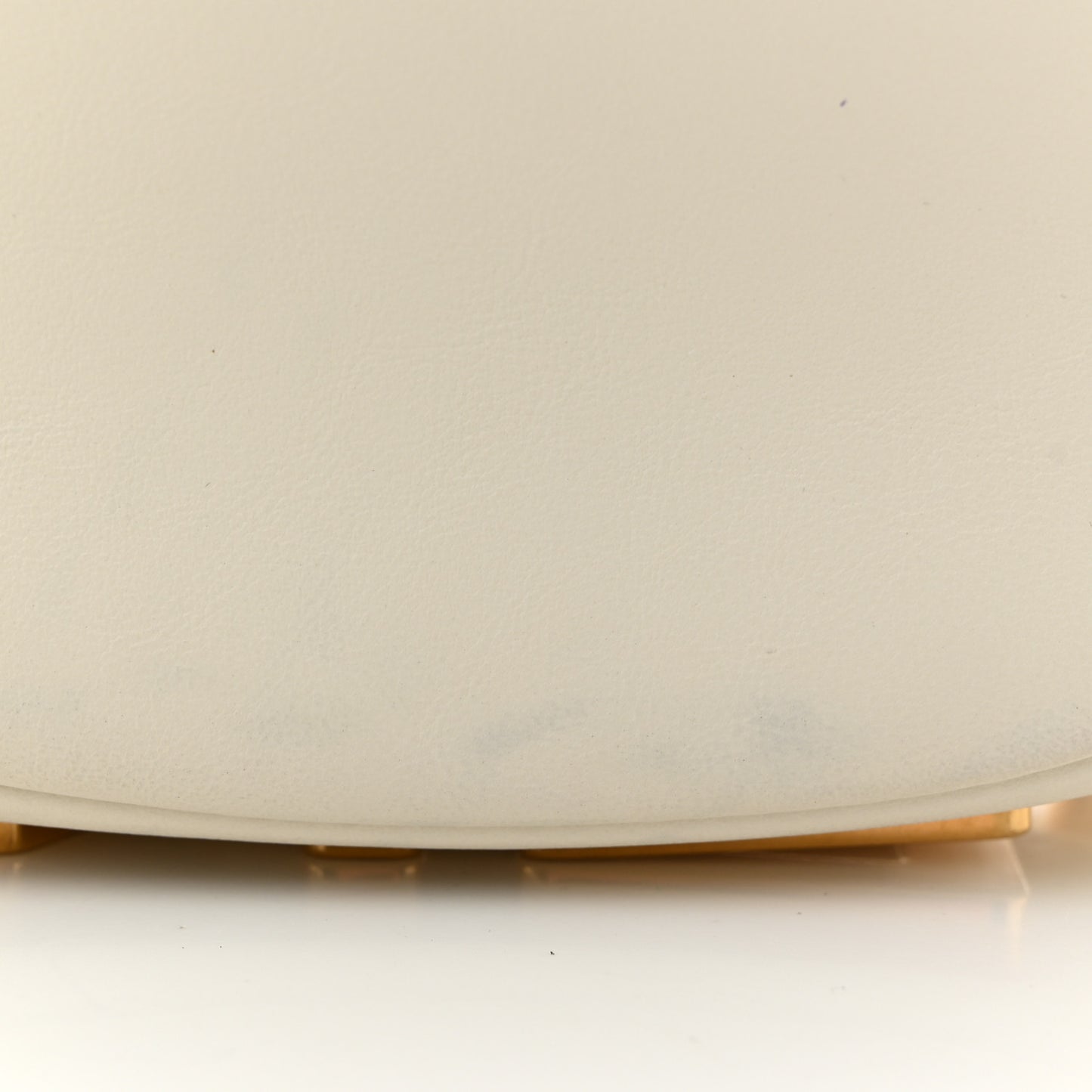 Vitello Grace Matte Small Fendigraphy Hobo Bag White Ice