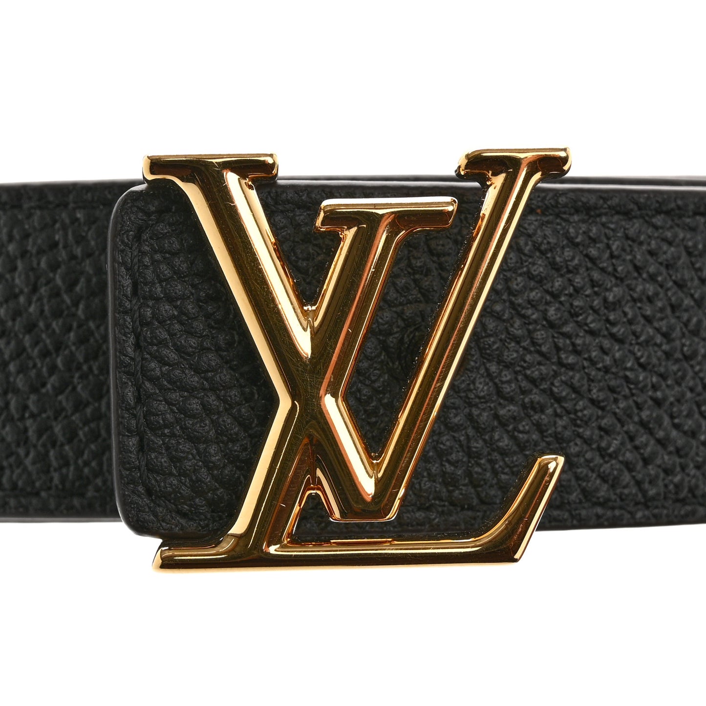 Calfskin Damier Ebene 25mm LV Iconic Reversible Belt 90 36