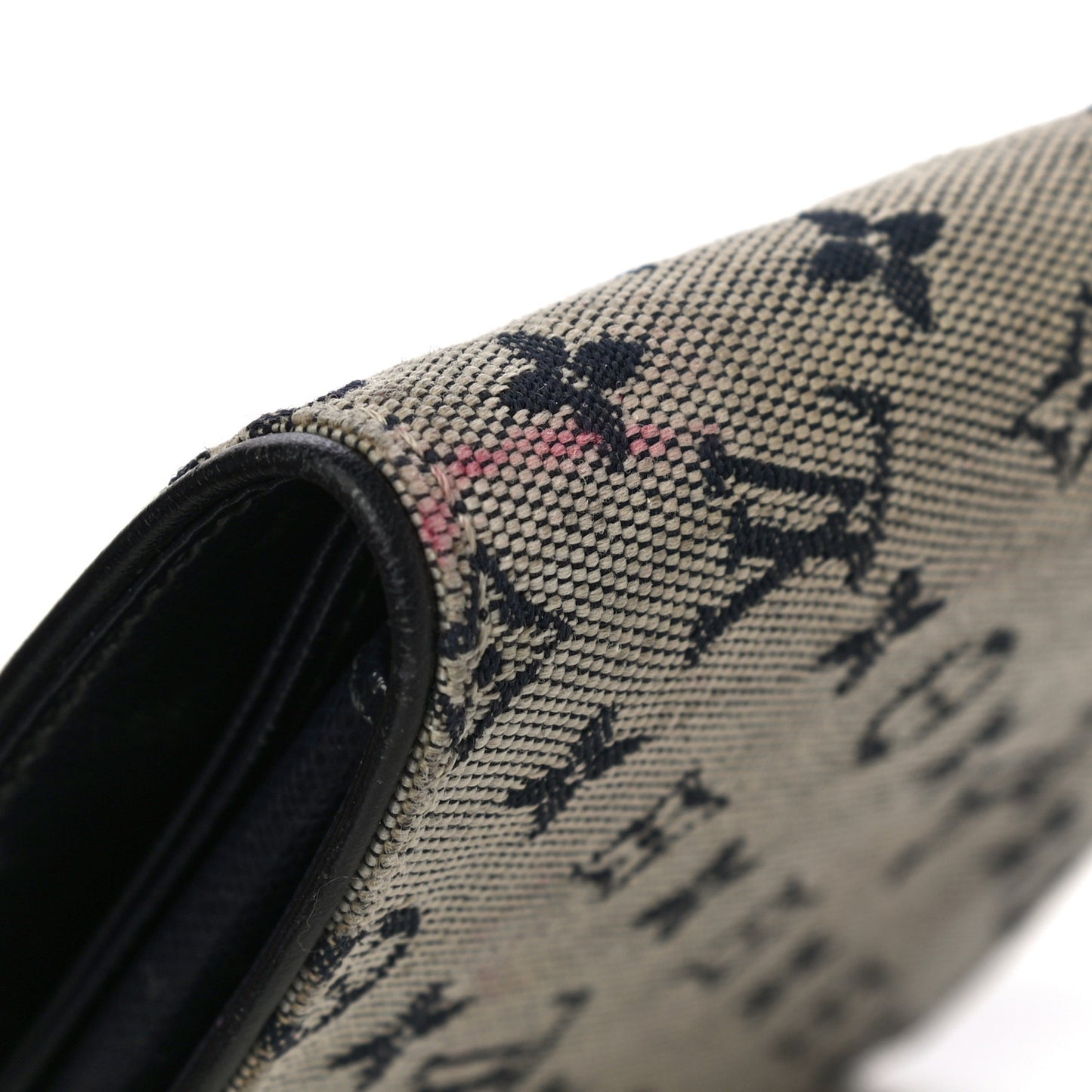 Mini Monogram Compact Wallet Blue