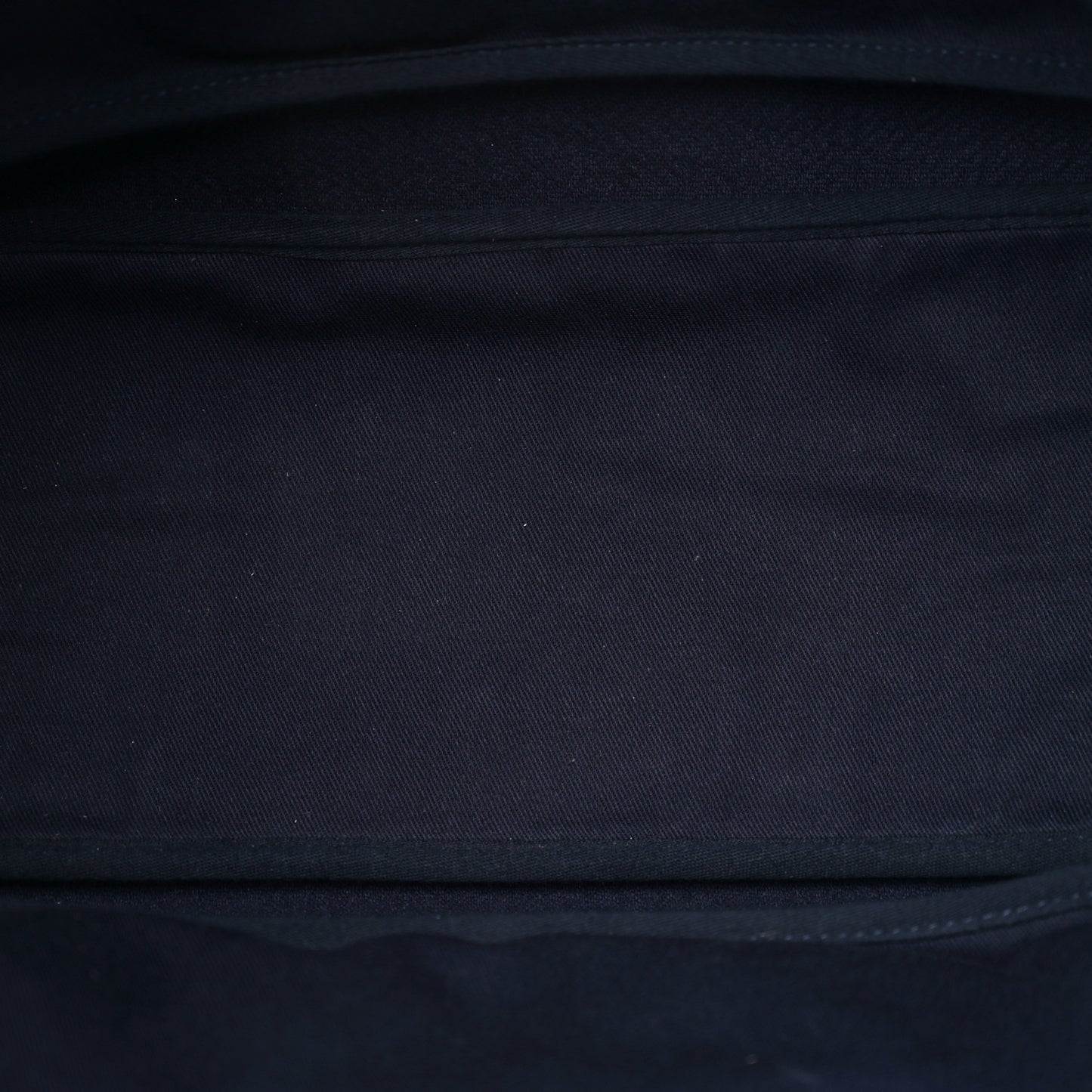 Canvas Large Shopping Tote Dark Blue