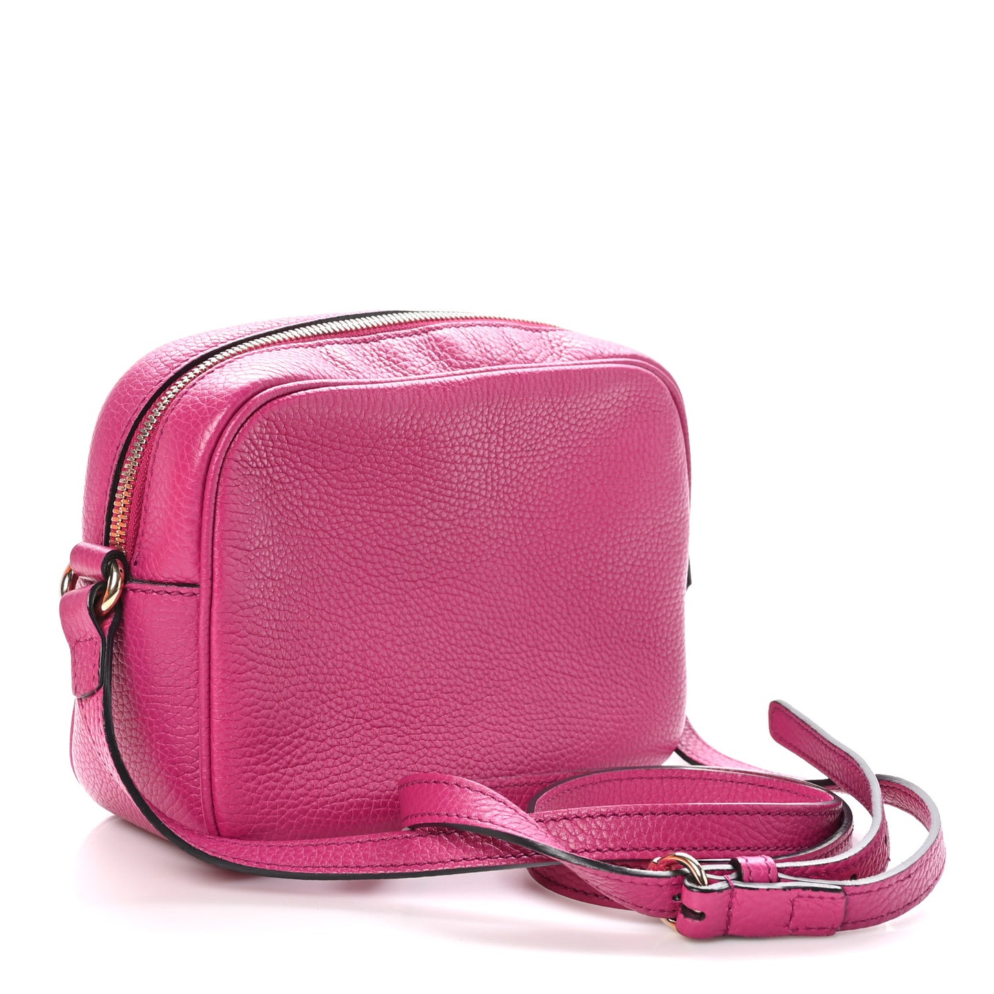 Cellarius Calfskin Small Soho Disco Bag Bright Bouganville