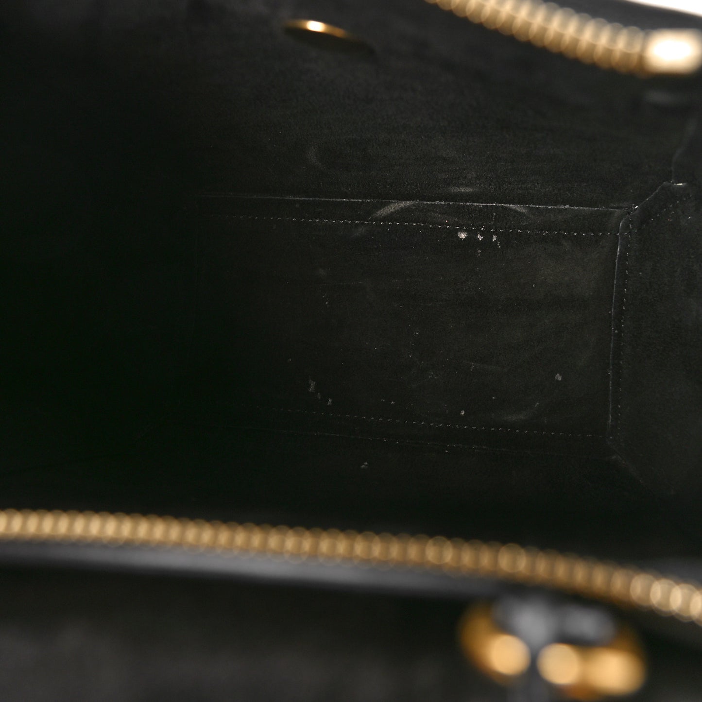 Grained Calfskin Nano Belt Bag Black
