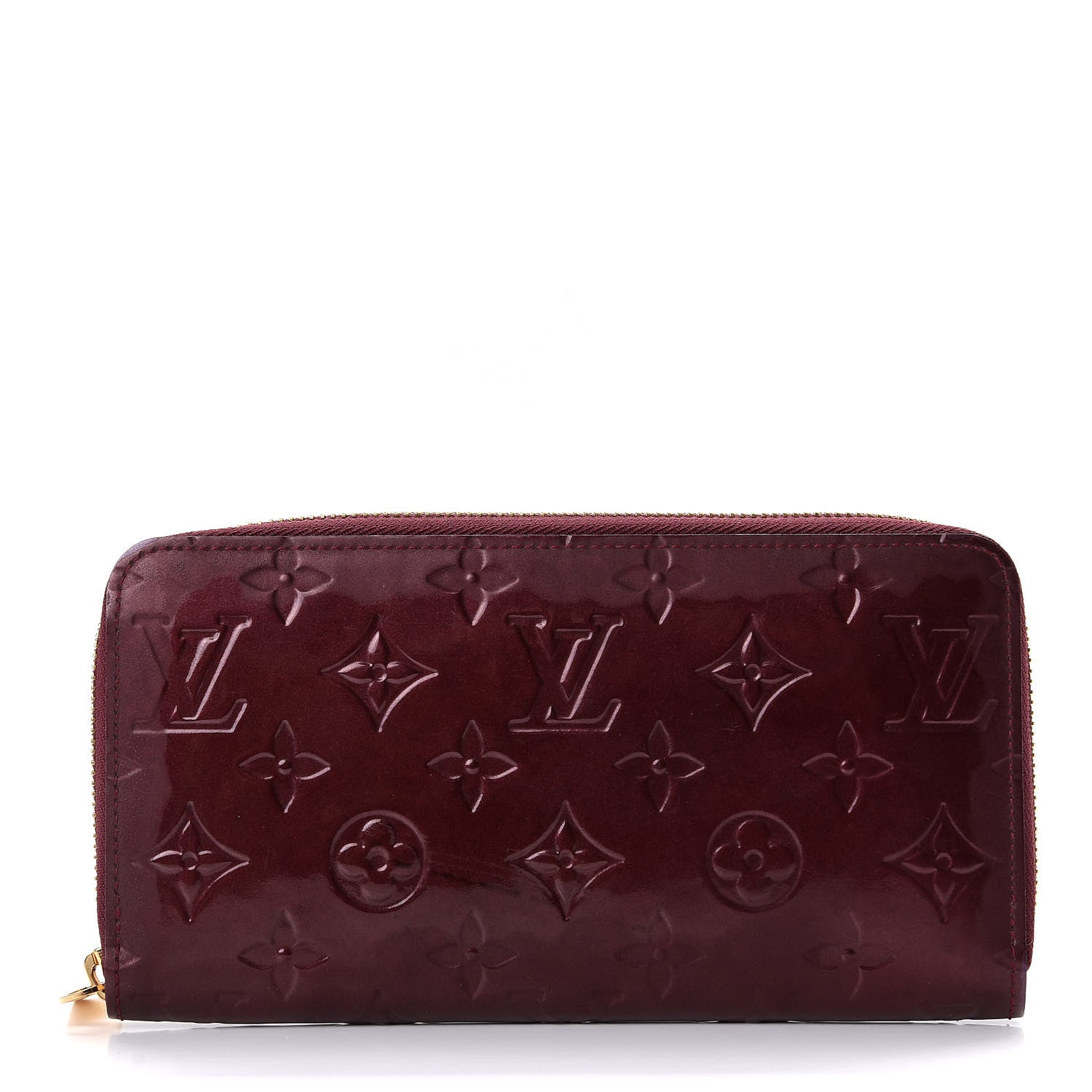 Louis Vuitton Vernis Zippy Wallet Rouge Fauviste 1 of 8