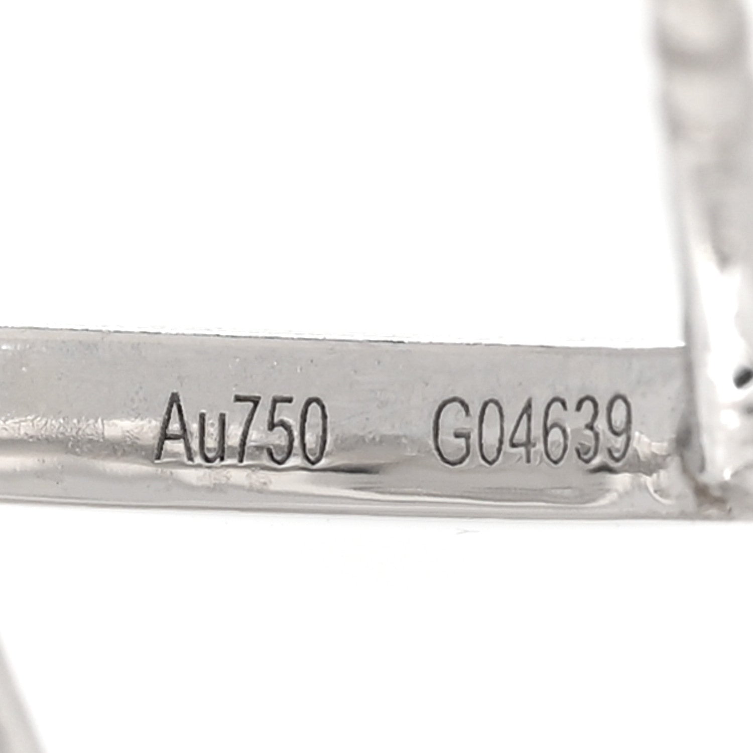 Messika 18K White Gold Diamond Muliti-Creoles Gatsby Earrings 6 of 7