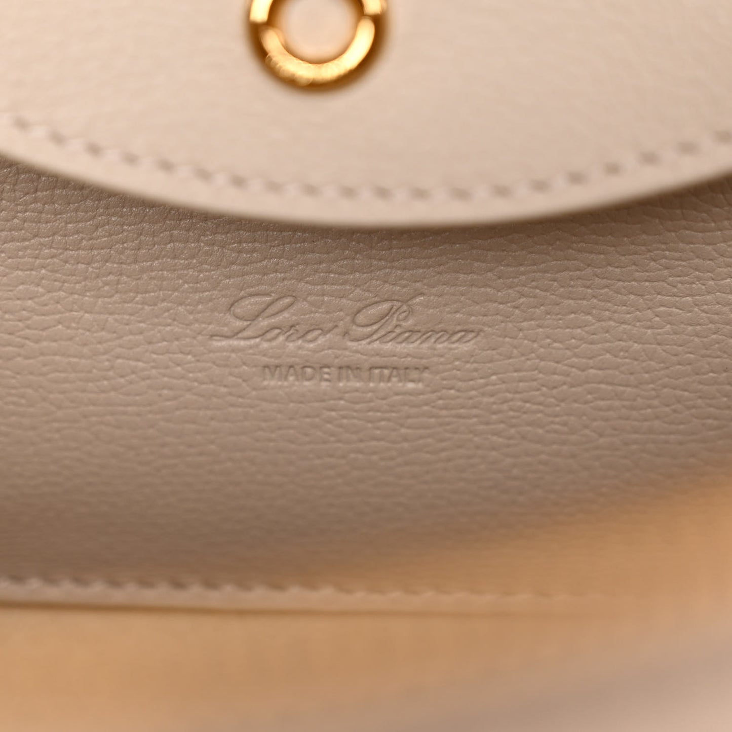 Calfskin Extra Bag L27 Light Travertine
