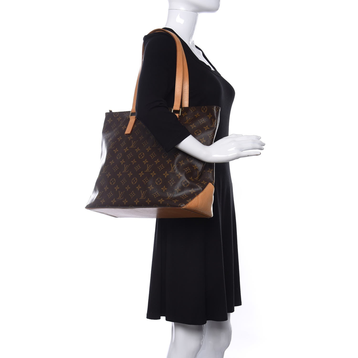 Louis Vuitton Monogram Cabas Mezzo 2 of 9