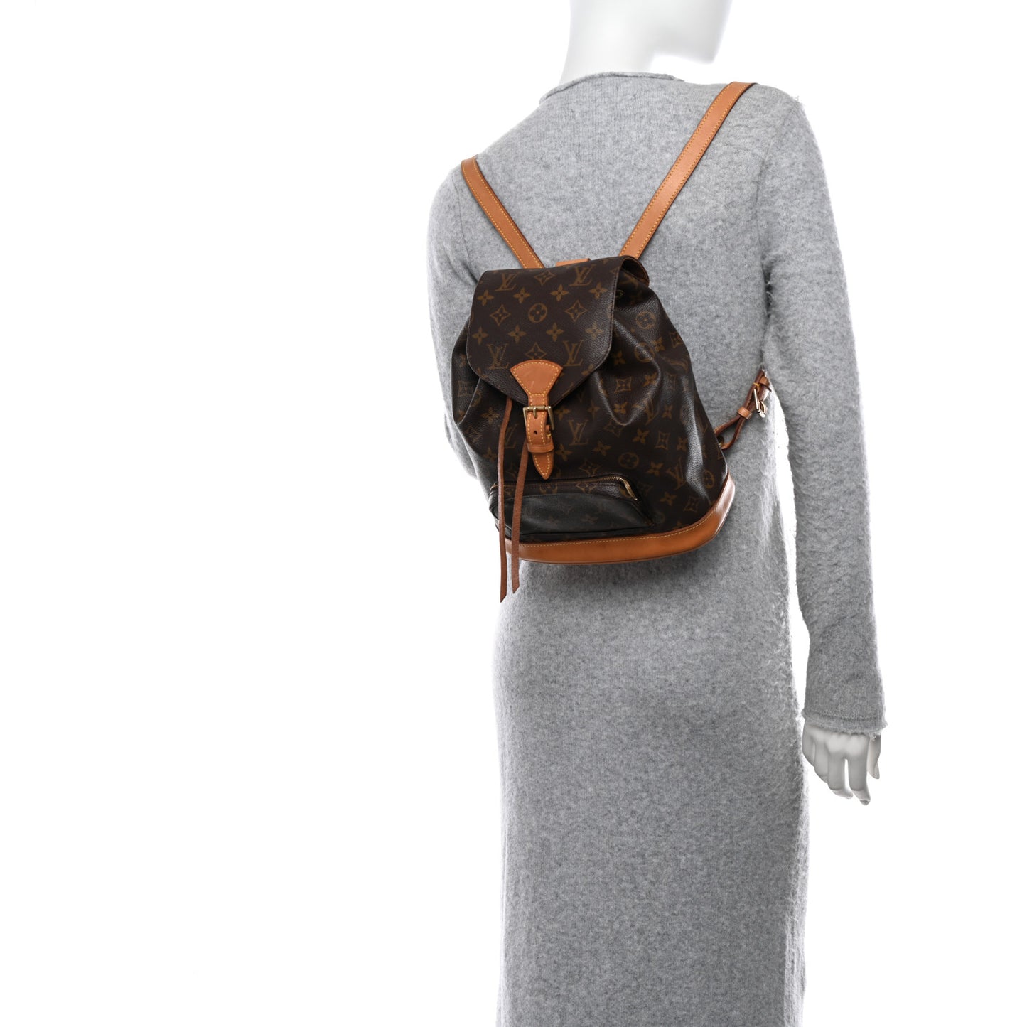 LOUIS VUITTON Monogram Montsouris MM Backpack