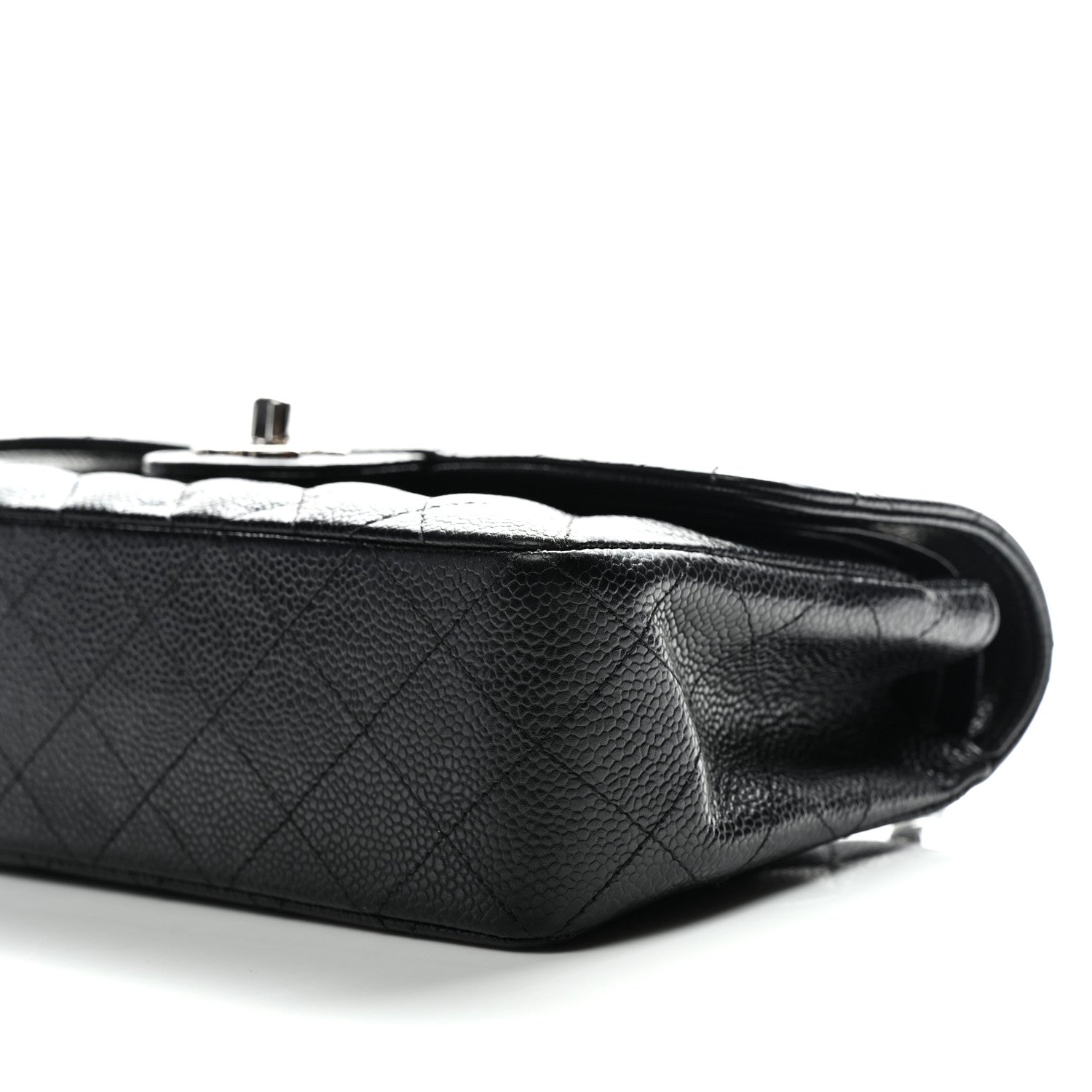 Chanel Caviar Quilted Small Double Flap Black 10 of 11