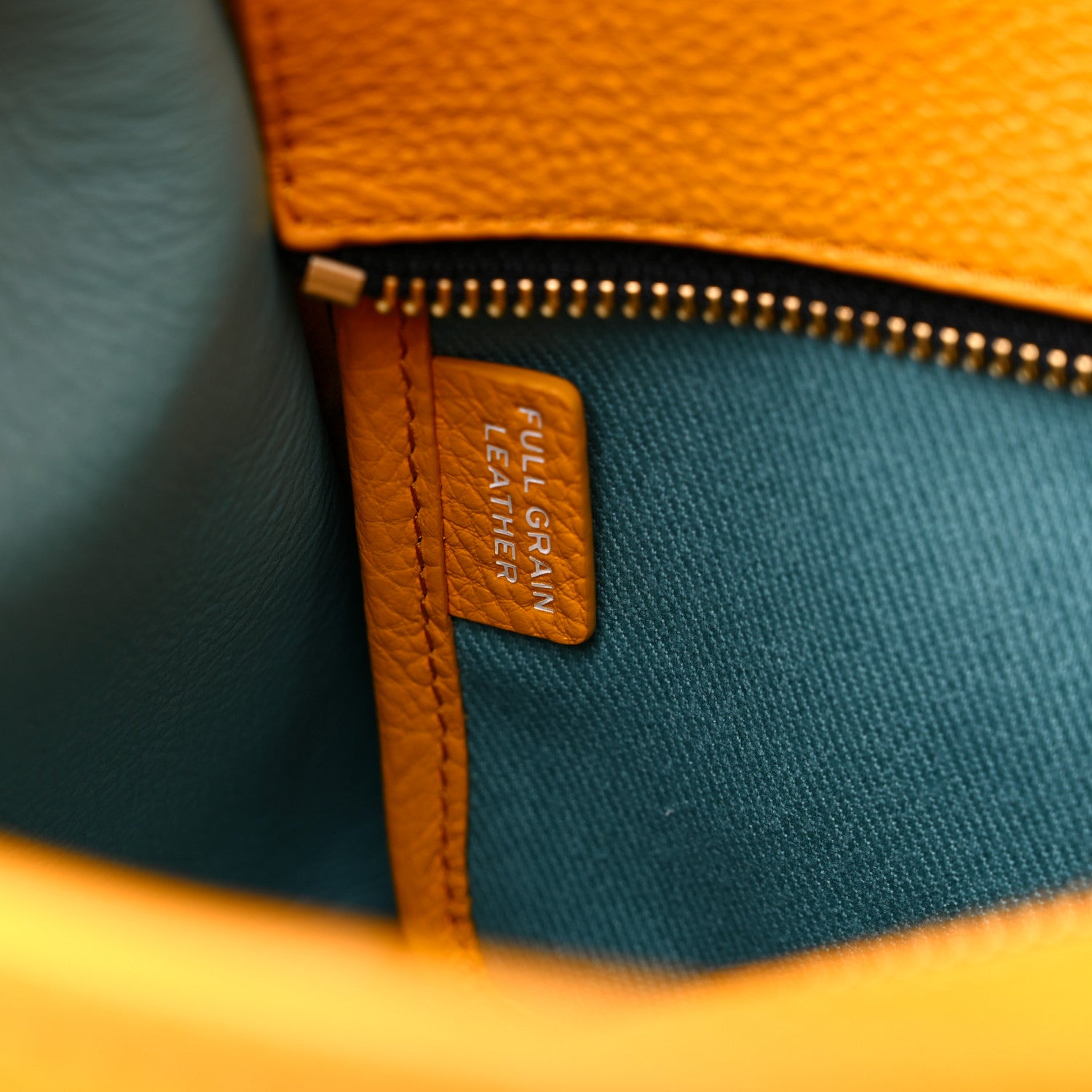 Marc Jacobs Grained Calfskin Small The Tote Bag Artisan Gold 7 of 11
