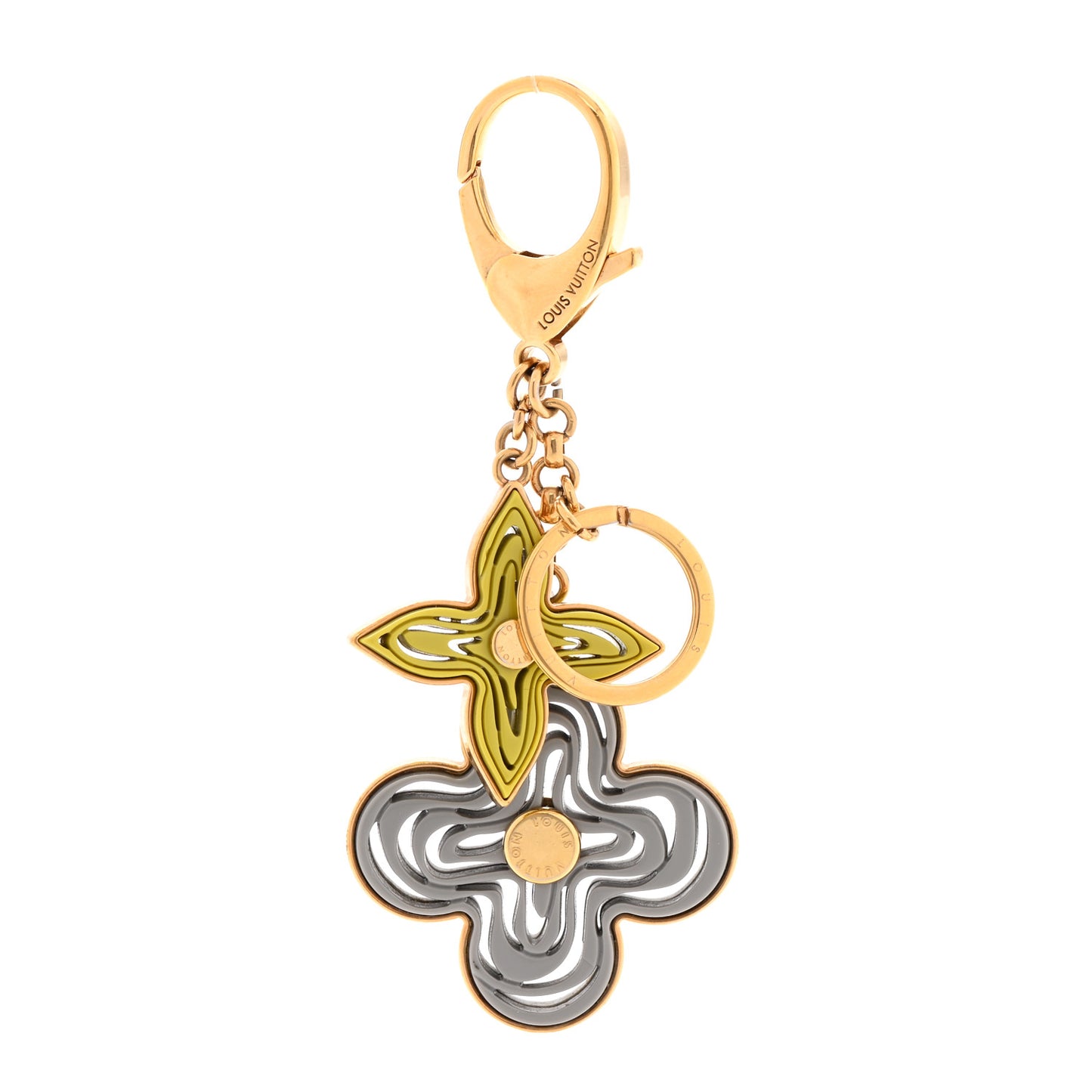 Resin Naif Bag Charm Gris