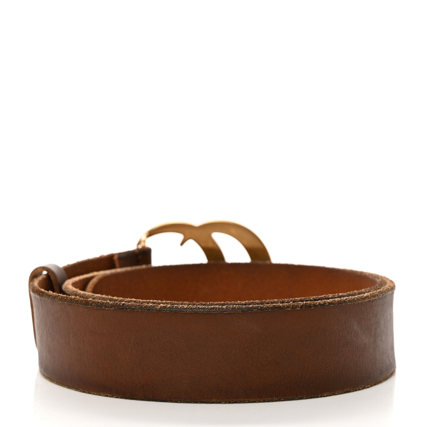 Faded Calfskin Double G 40mm Belt 80 32 Cuir