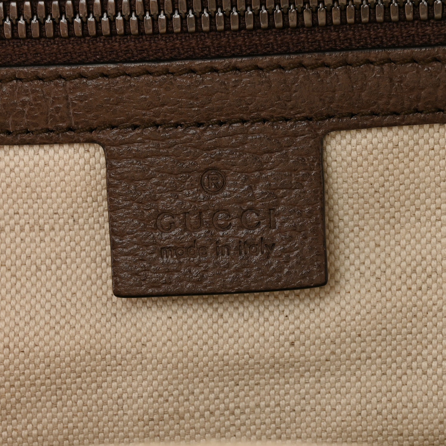 Gucci GG Supreme Monogram Calfskin Web Small Ophidia Day Backpack Beige Ebony New Acero 6 of 12