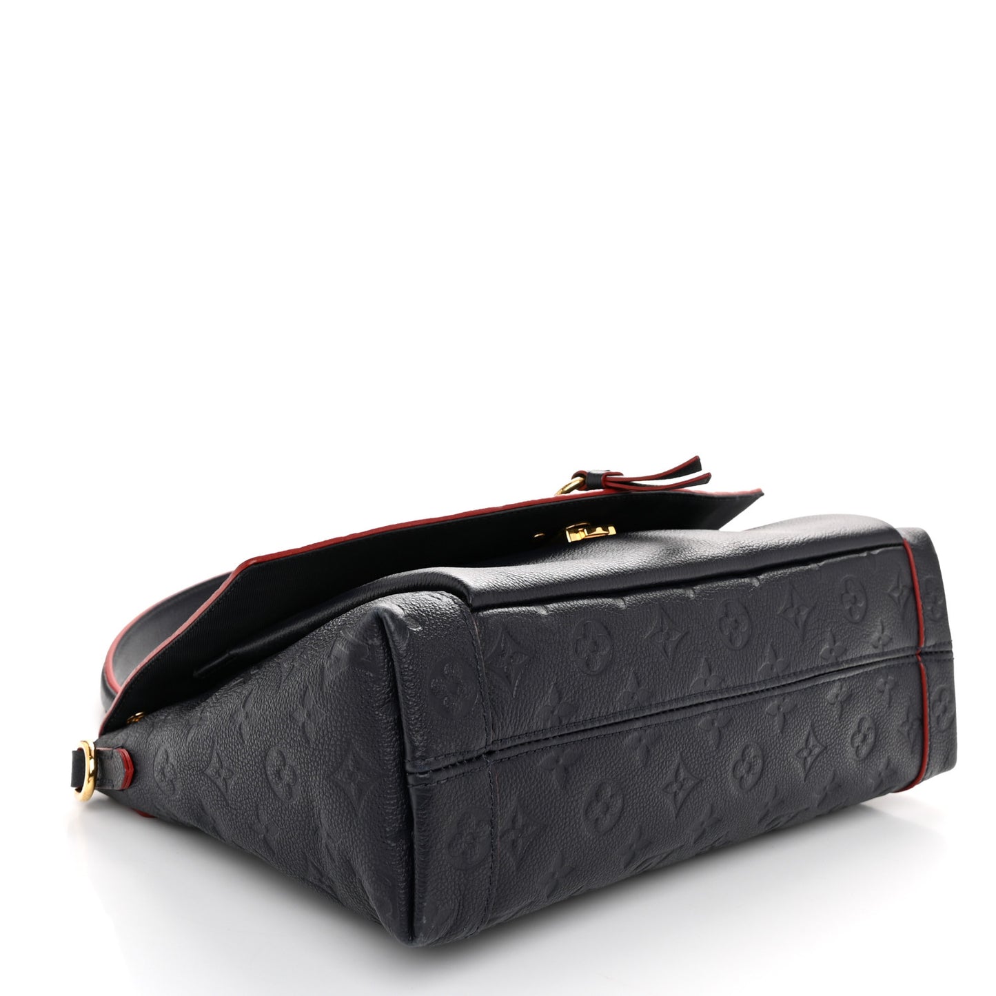 Empreinte Blanche MM Marine Rouge