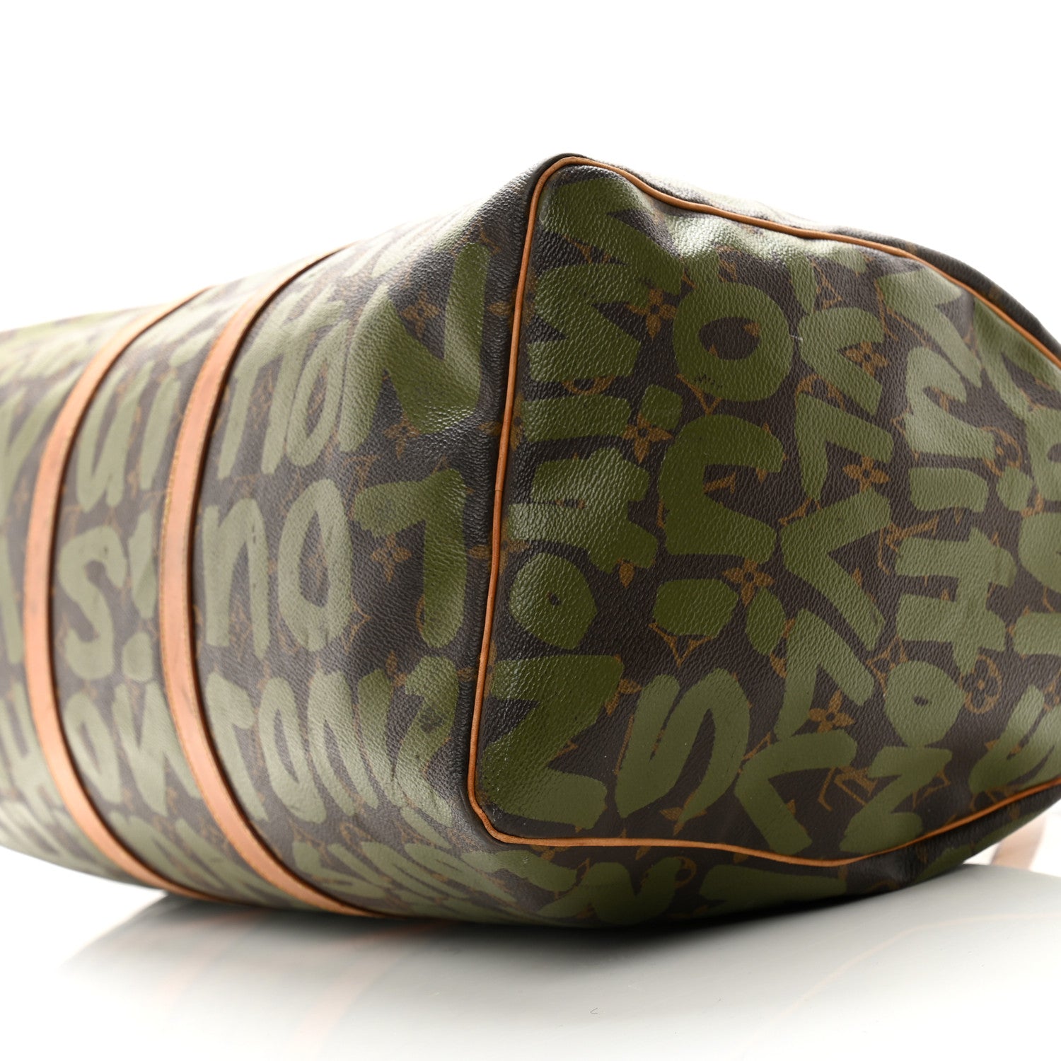 Louis Vuitton Graffiti Keepall 50 Kaki 9 of 17