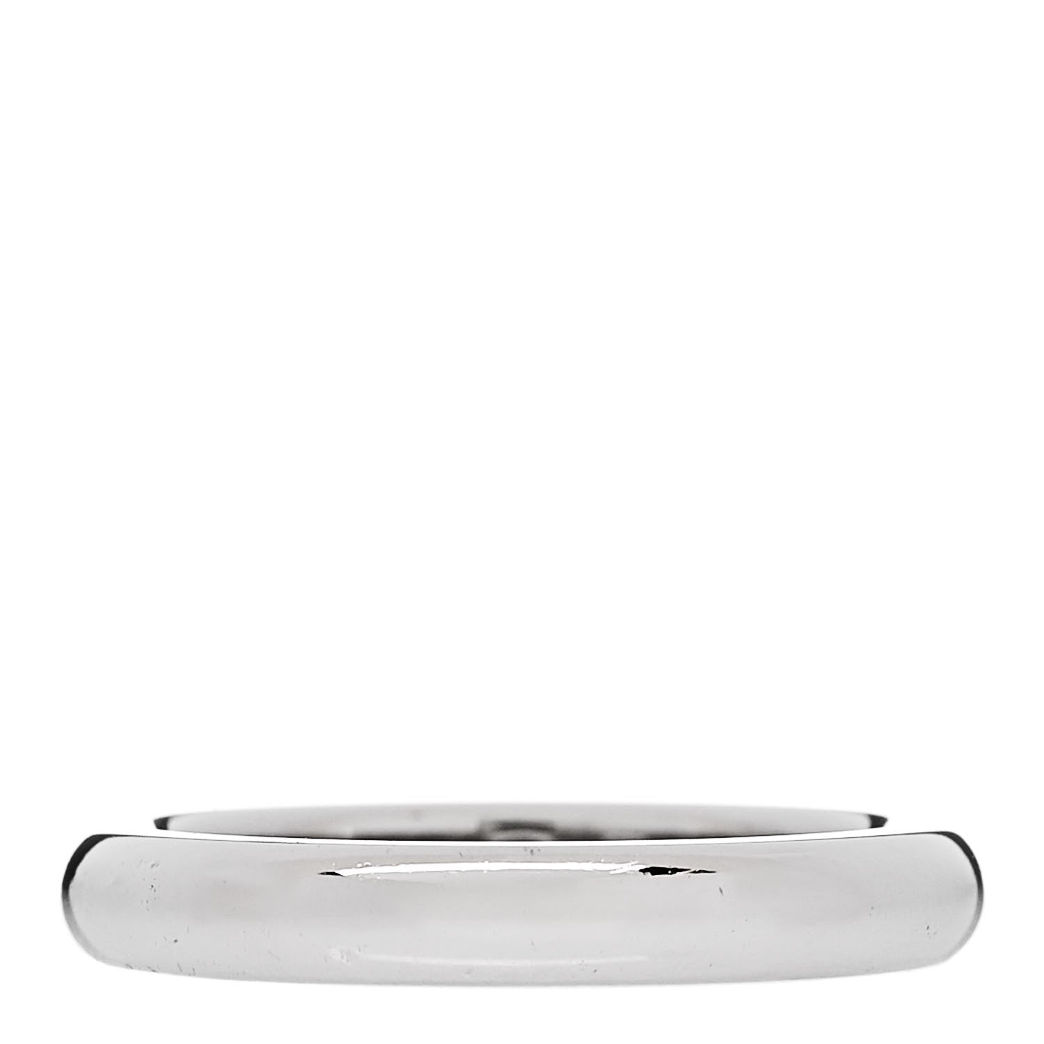 Tiffany Platinum Diamond Elsa Peretti Band Ring 46 3.75 3 of 5