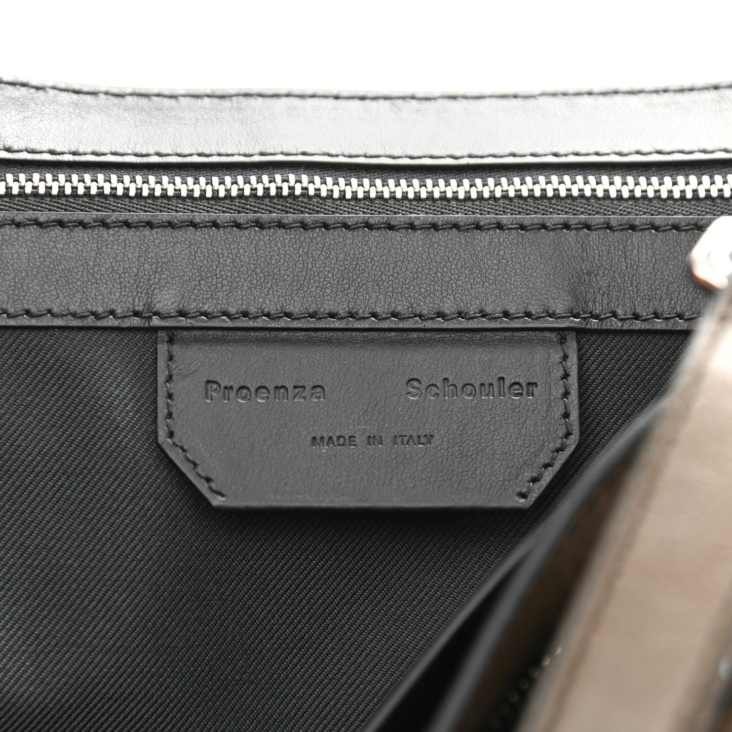 Calfskin Medium Contrast Stitching PS1 Satchel Bay Leaf