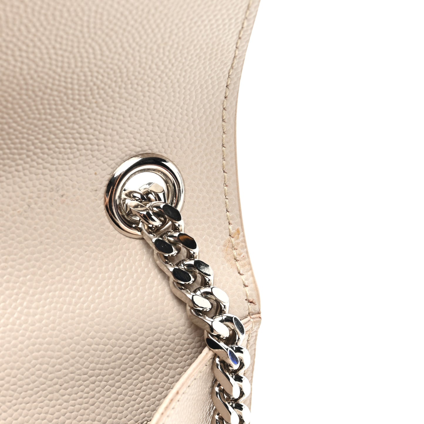 Grain De Poudre Medium Monogram Kate Satchel Nude Powder