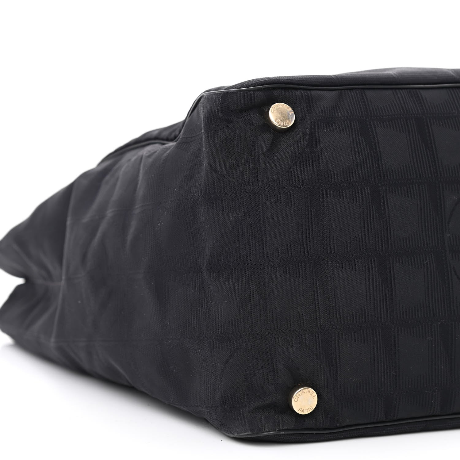 Chanel Nylon Medium Travel Tote Black 11 of 15
