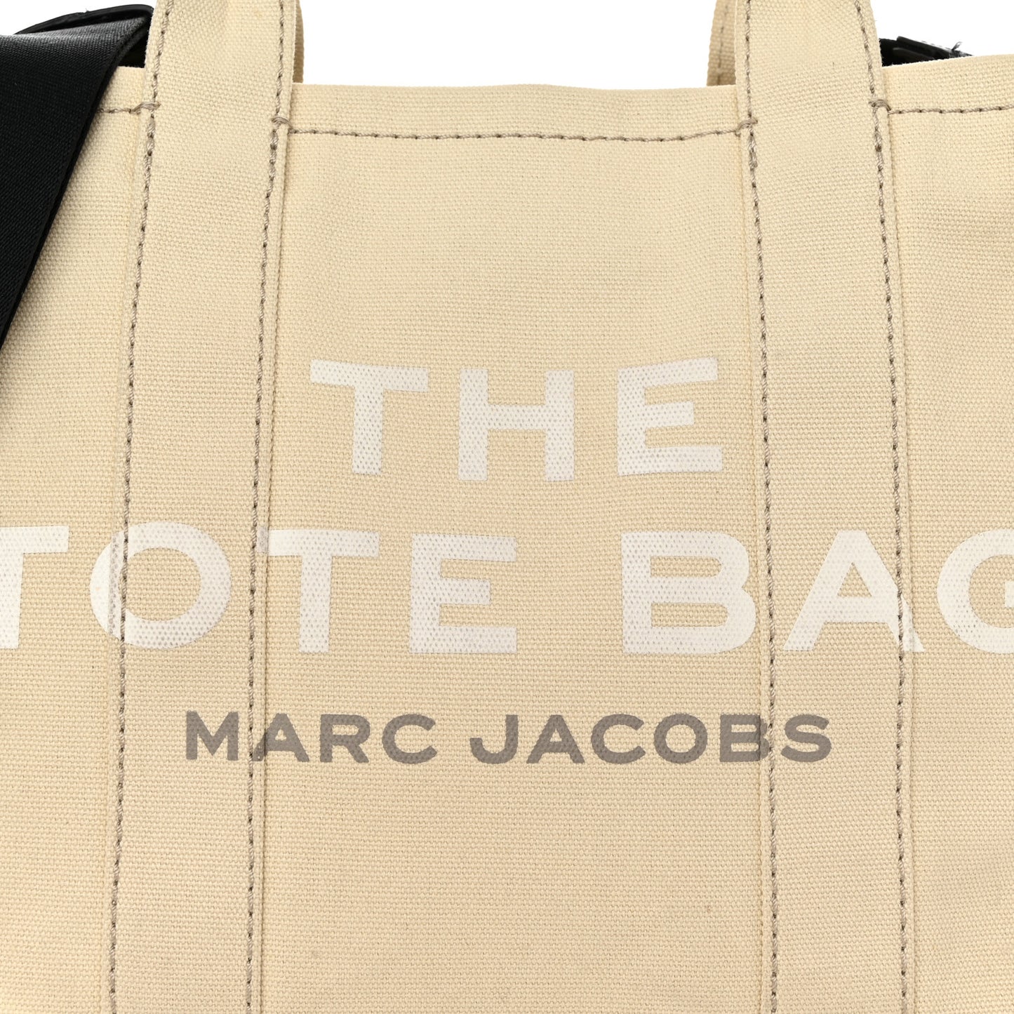 Cotton Canvas Medium The Traveler Tote Bag Beige