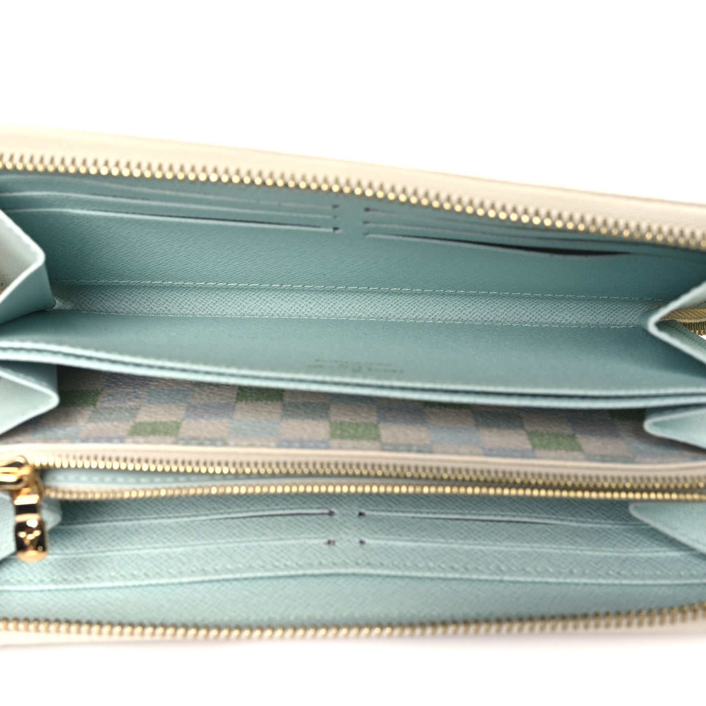 Damierlicious Zippy Wallet Pistachio Green