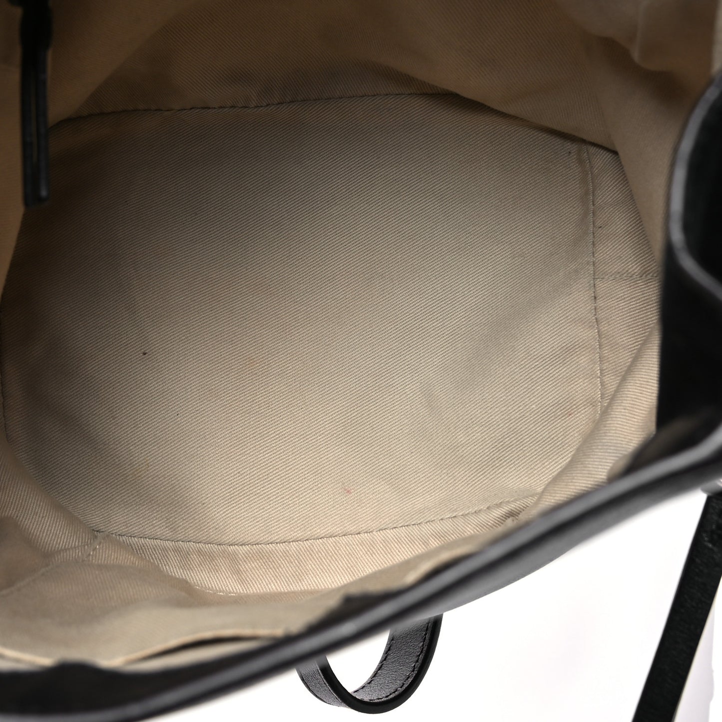 Suede Calfskin Small Faye Backpack Black