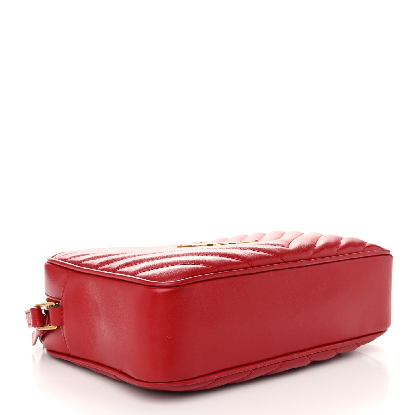 Calfskin Matelasse Monogram Lou Camera Bag Rouge Eros