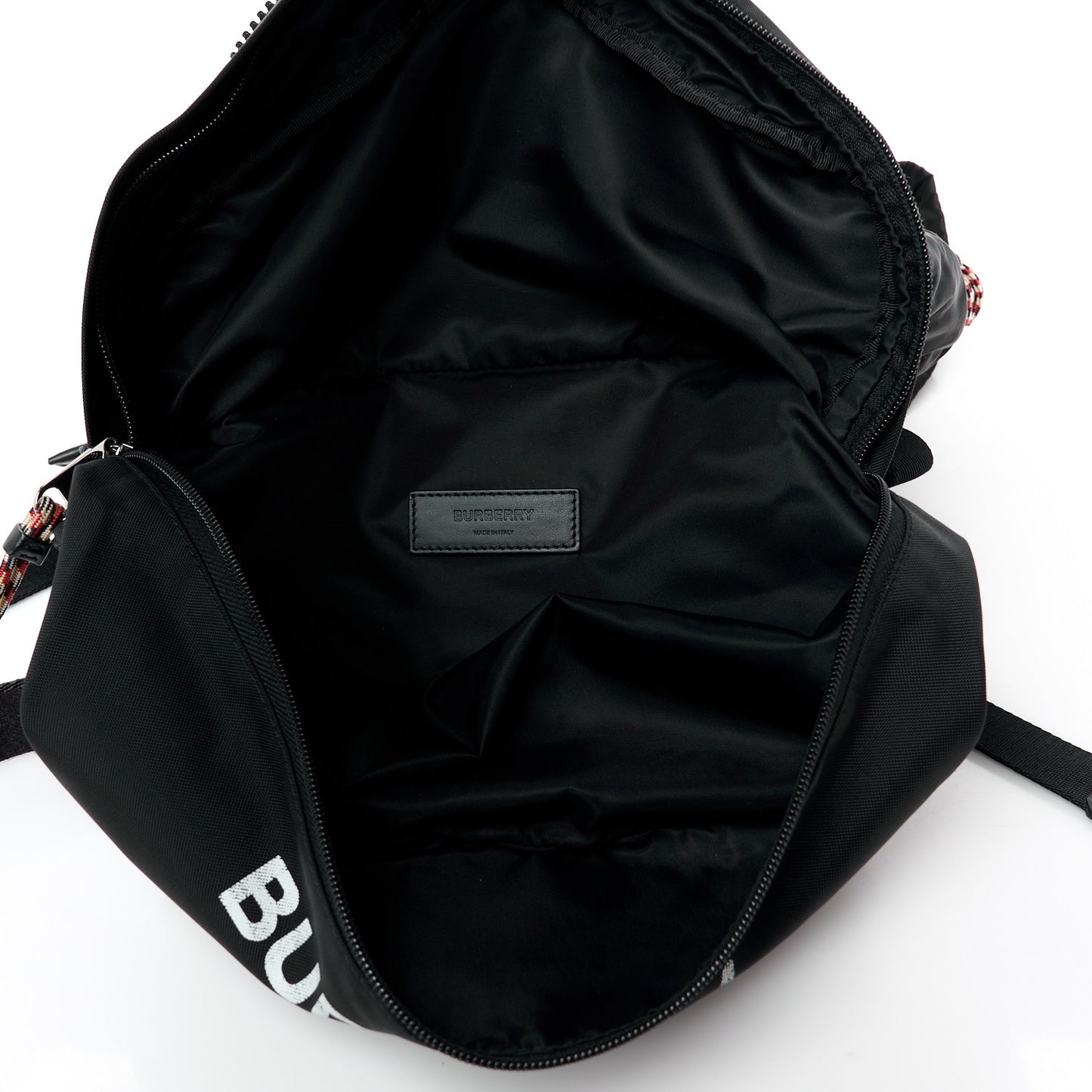 Nylon Rex Convertible Backpack Bum Bag Black
