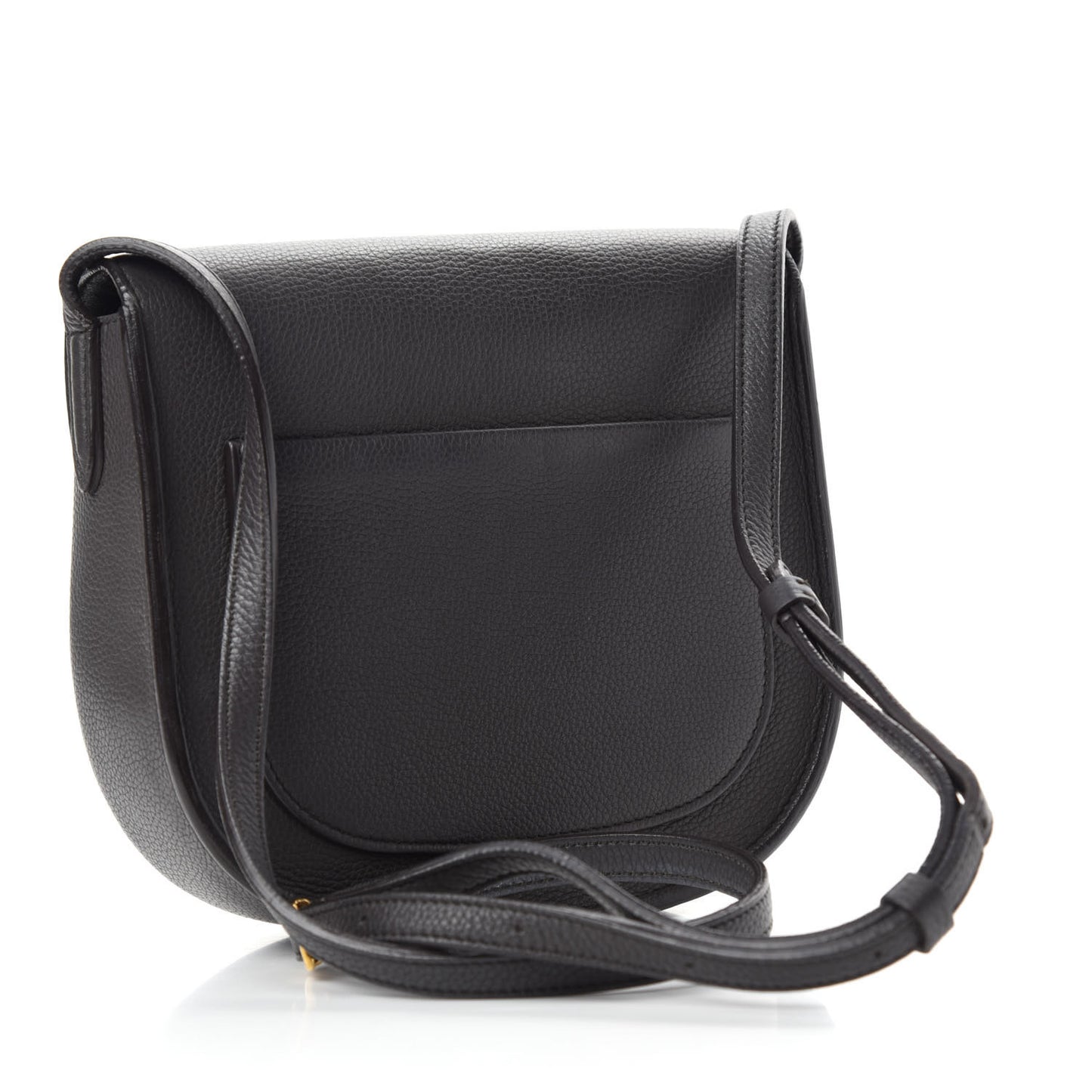 Grained Calfskin Small Trotteur Grey