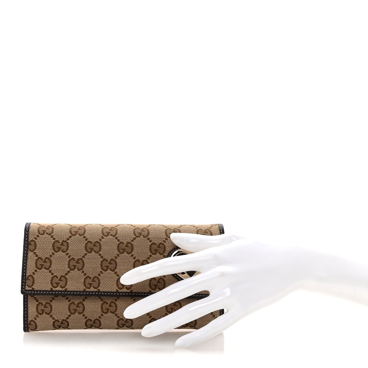Monogram Lovely Heart Continental Wallet Brown