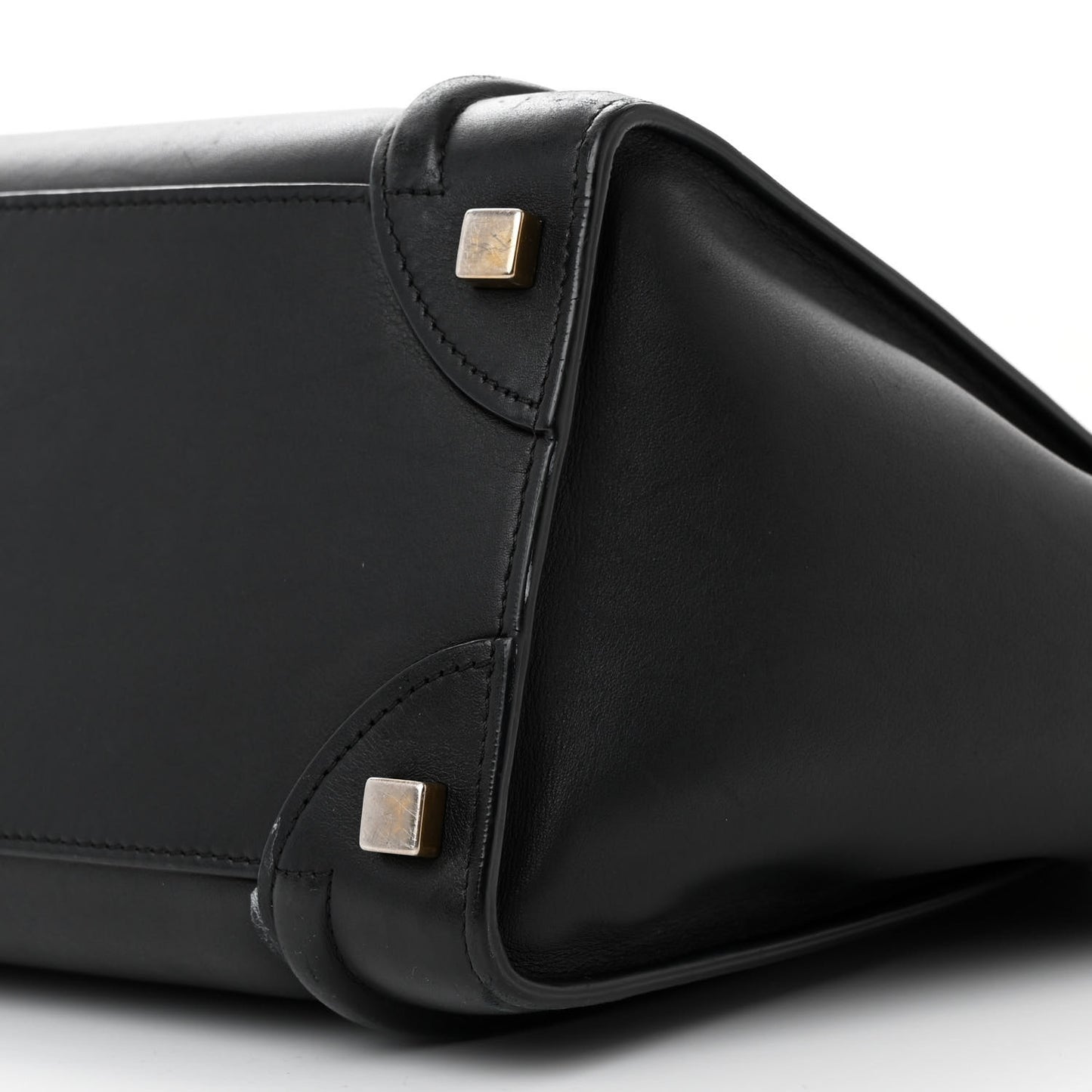 Smooth Calfskin Micro Luggage Black