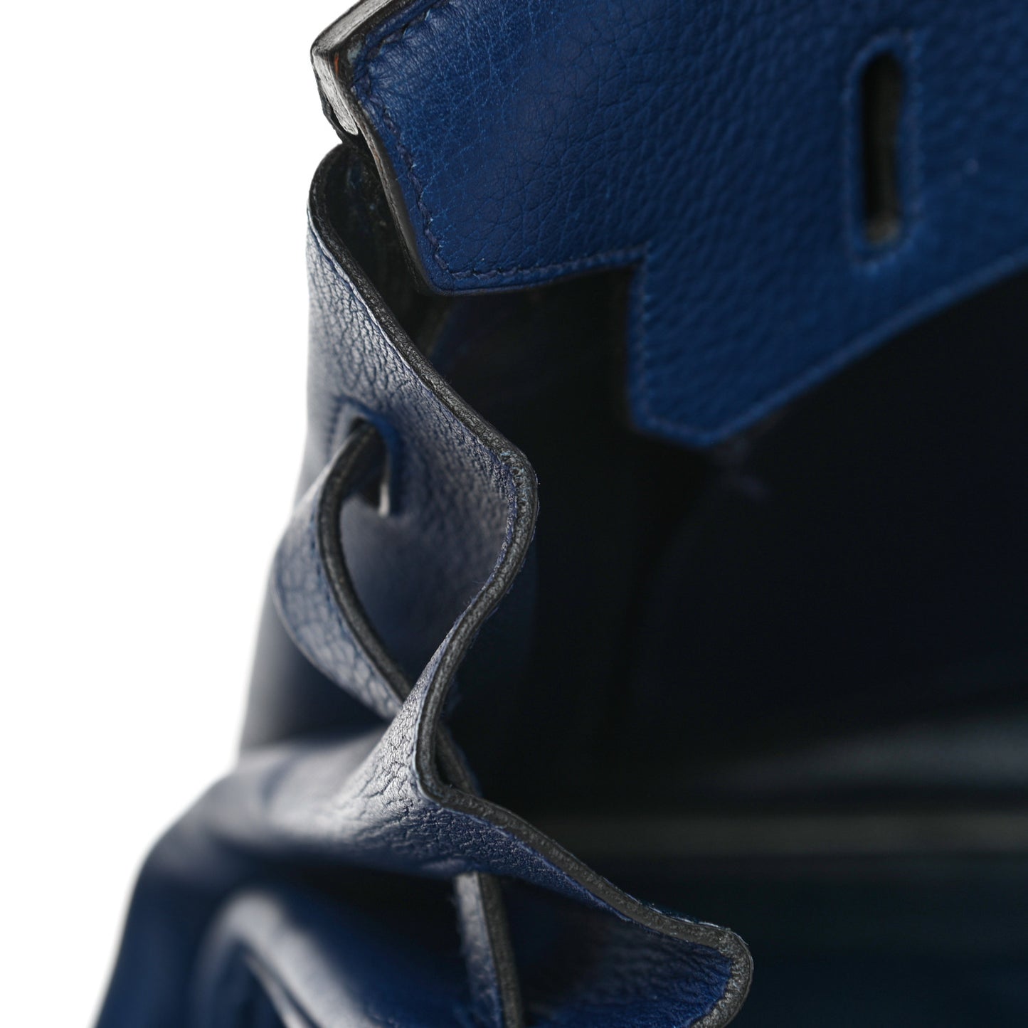 Taurillon Clemence Birkin 35 Bleu Brighton